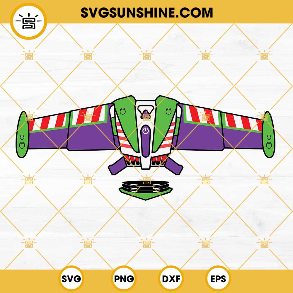 Buzz Lightyear Costume Wings Svg Shirt