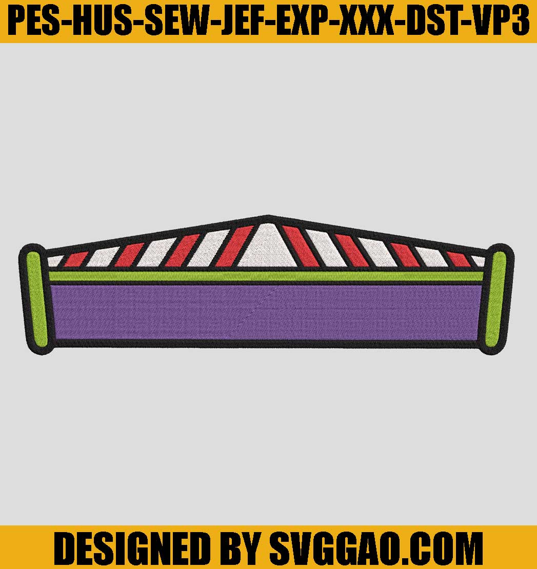 Buzz Lightyear Wings Embroidery Design