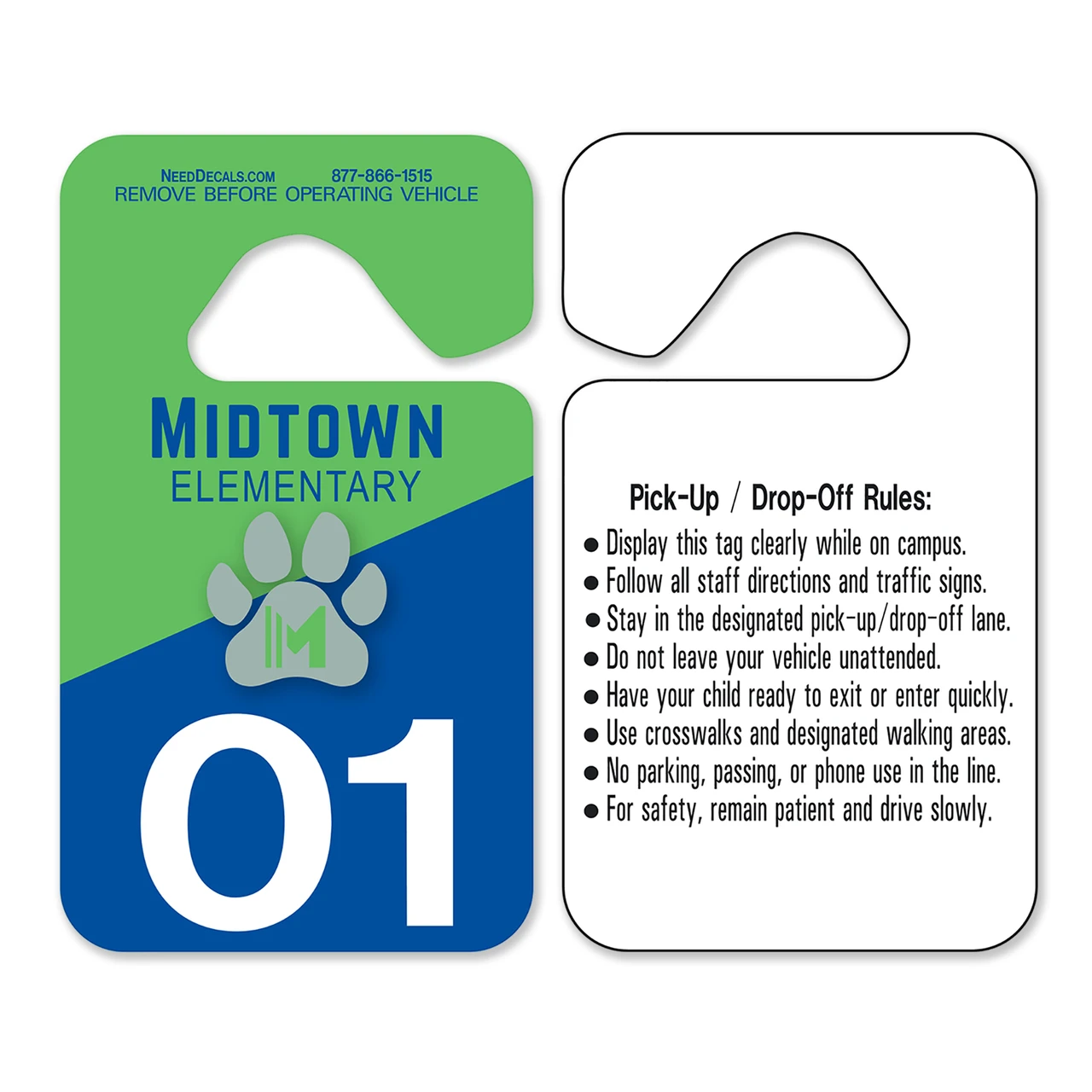 free printable car rider tags for schools free printable car rider tags for schools