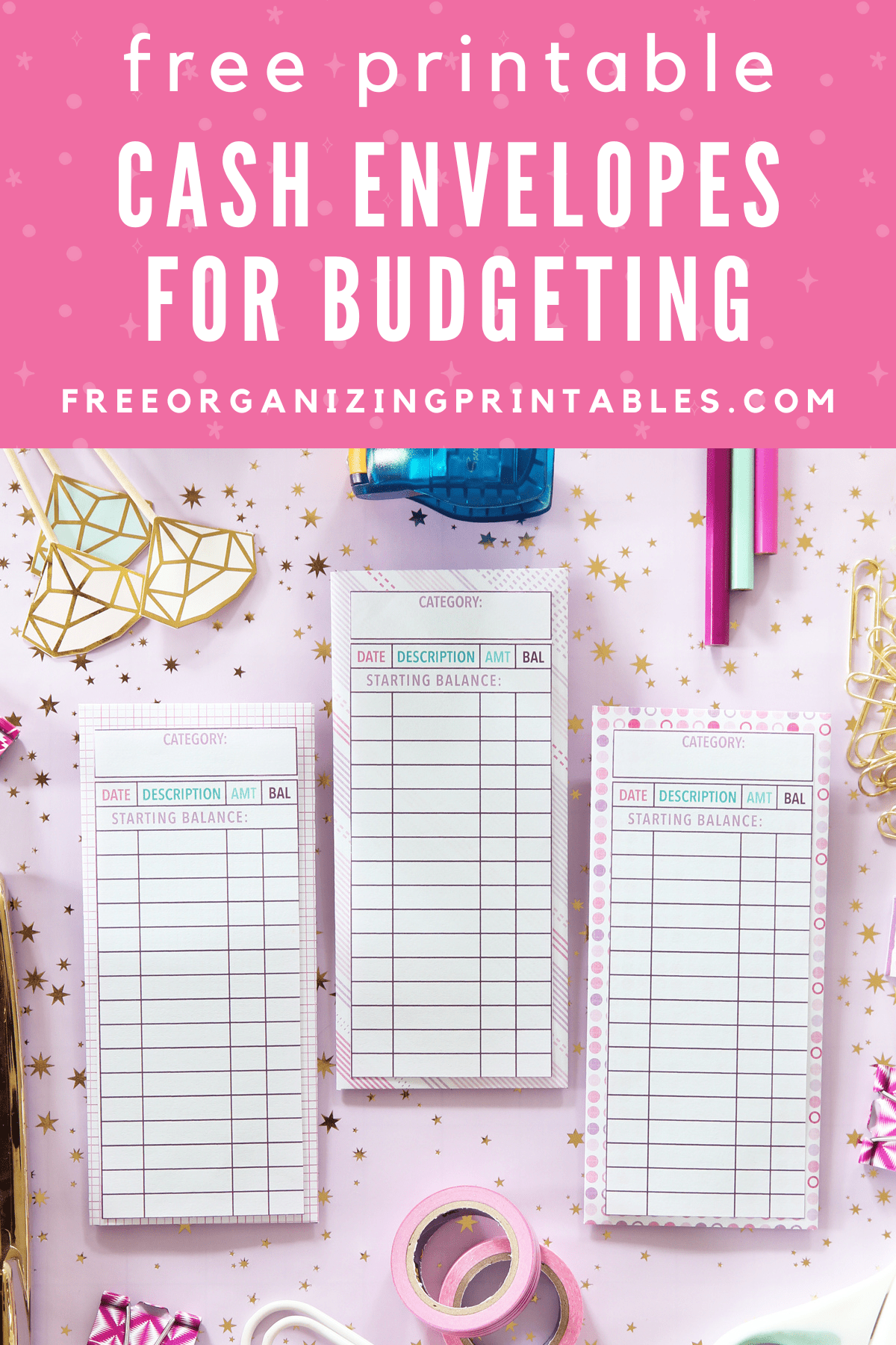 Cash Envelopes For Budgeting