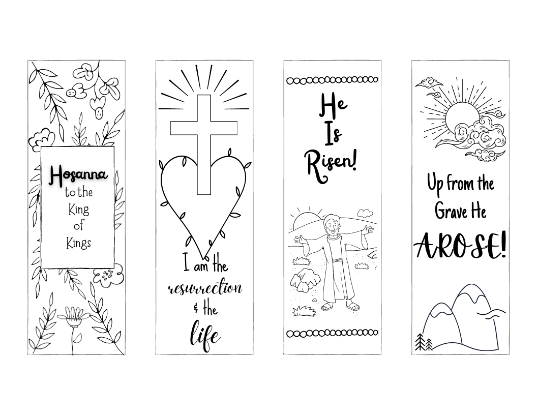 Christian Bookmarks Printable Color Christian Bookmarks Printable Color
