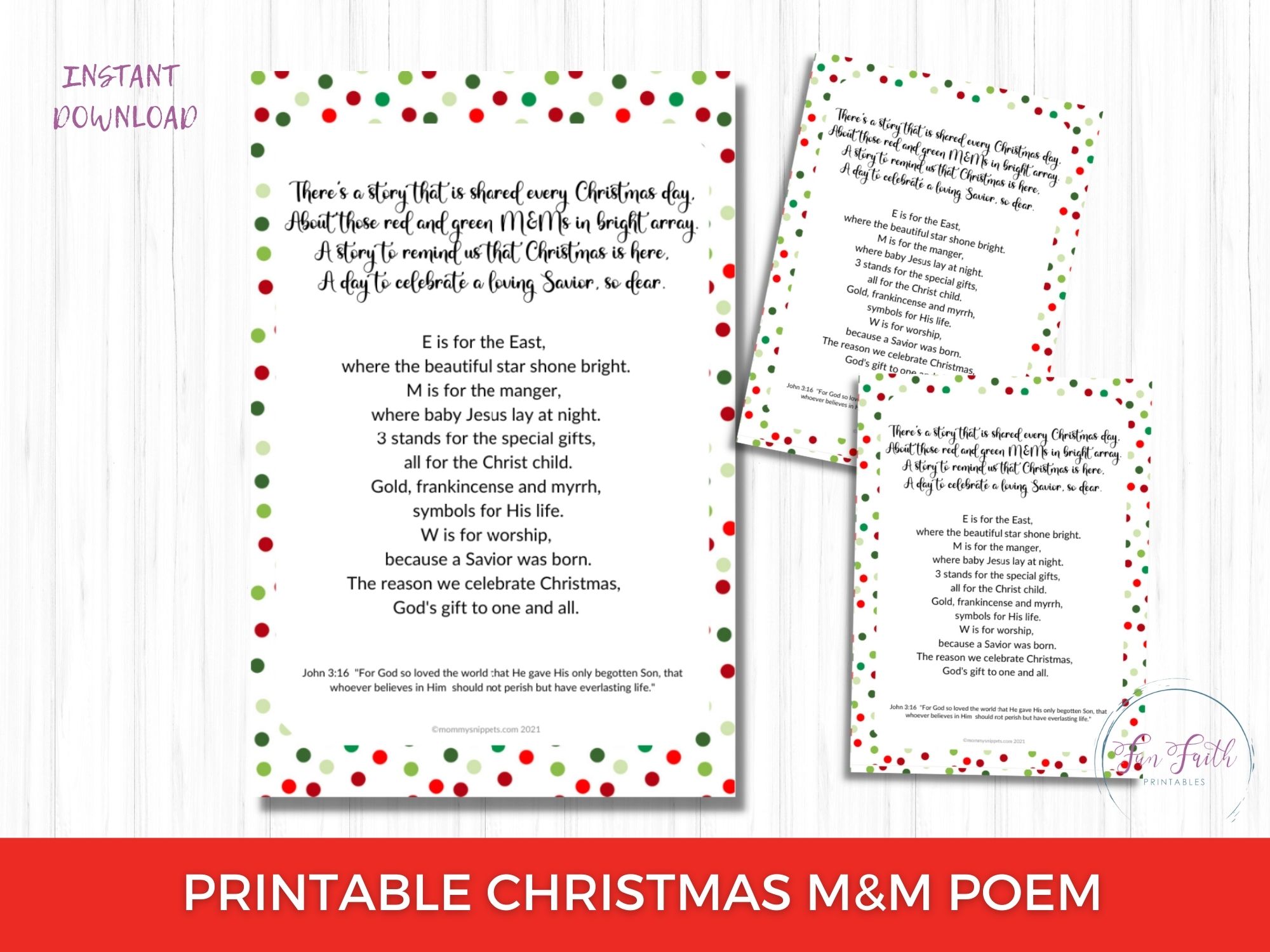 free printable mm christmas poem