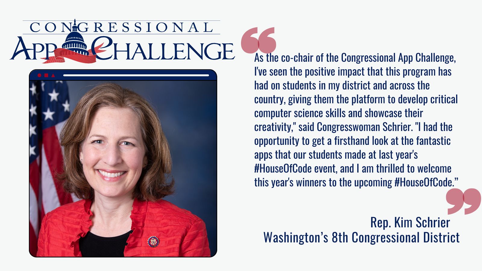 Congressional App Challenge Announces Houseofcode 2026 At The U S Capitol