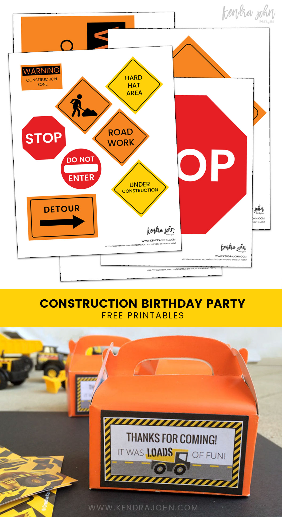 Construction Birthday Party Ideas Construction Birthday Party Ideas