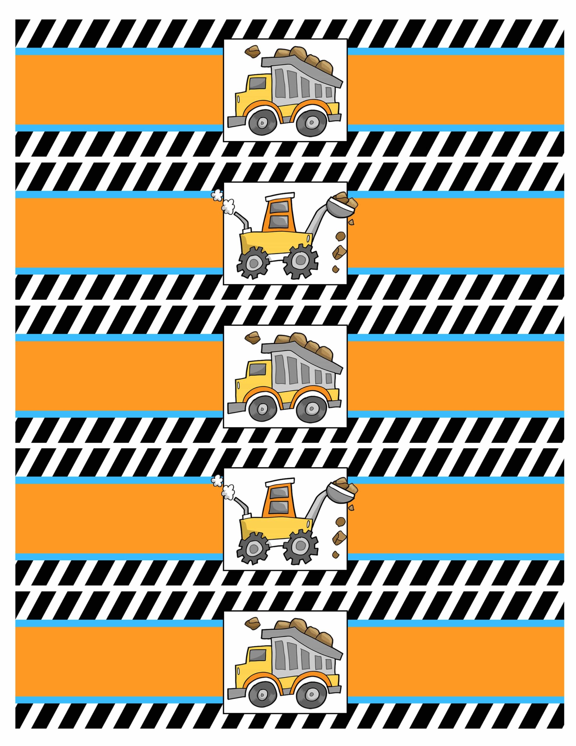 Construction Themed Birthday Party With Free Printables Construction Themed Birthday Party With Free Printables