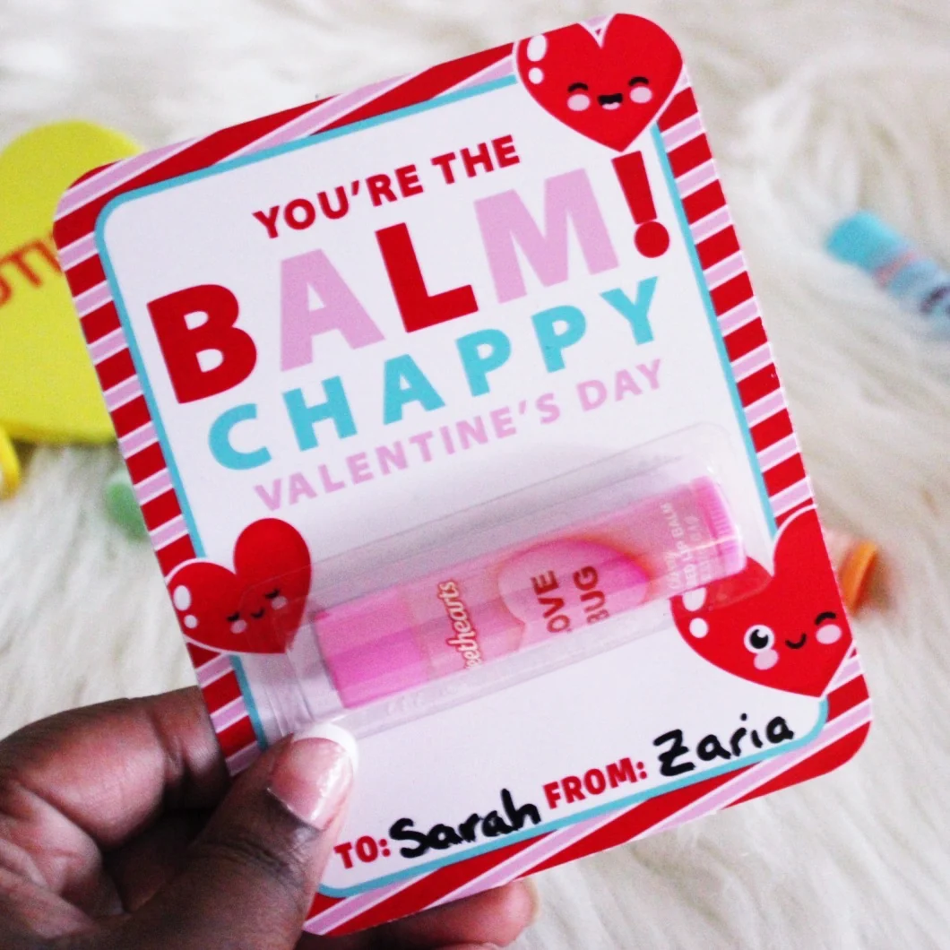 Copy Of Chappy Valentines Day Card Class Valentine Chapstick School Valentine Exchange Lip Balm Card Diy Valentine Youre The Balm Copy Of Chappy Valentines Day Card Class Valentine Chapstick School Valentine Exchange Lip Balm Card Diy Valentine Youre The Balm