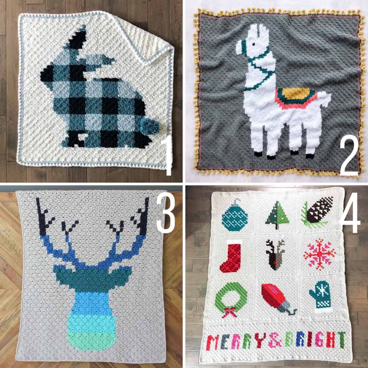 Corner To Corner Crochet Buck Graphgan Pattern Corner To Corner Crochet Buck Graphgan Pattern
