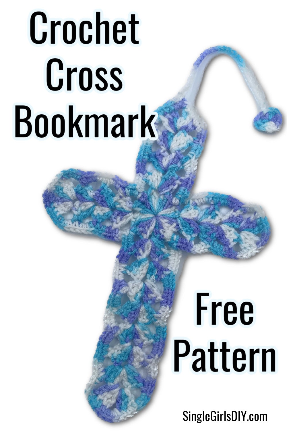 Cross Bookmark Crochet Pattern Cross Bookmark Crochet Pattern