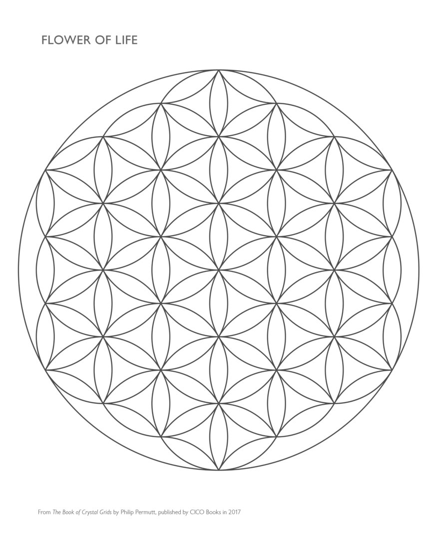 Crystal Grid Templates FREE Download
