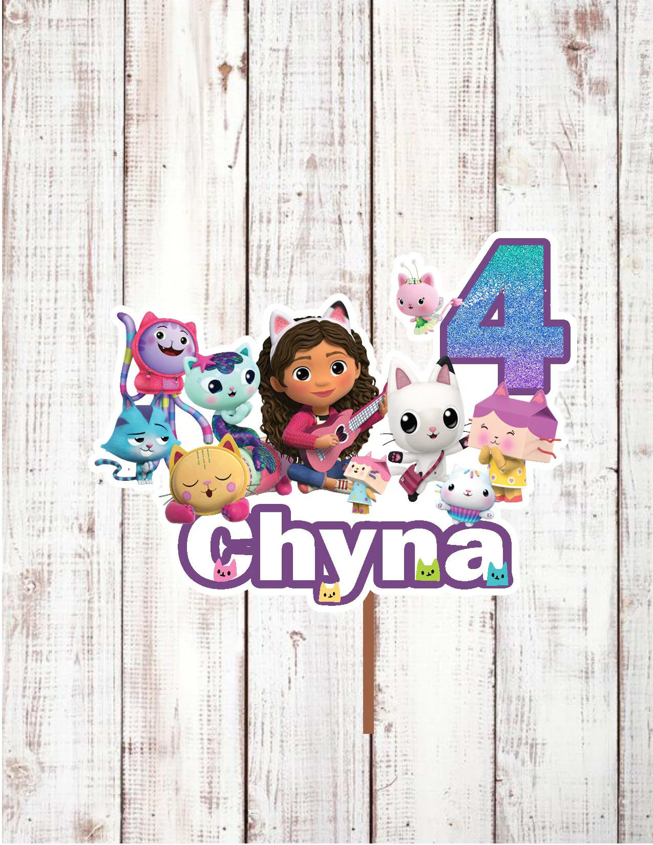 Custom Digital Printable Gabbys