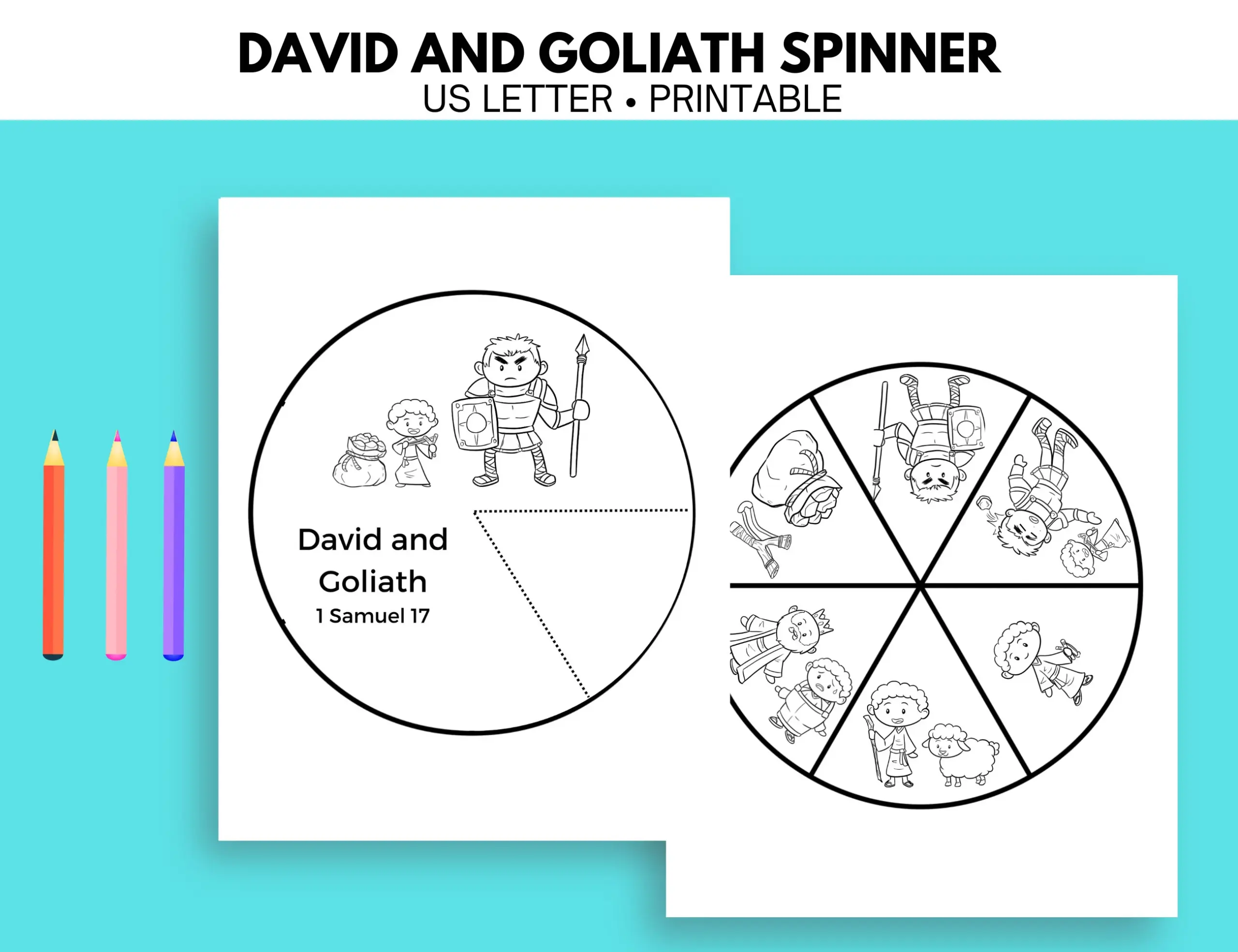 David And Goliath Sunday School Craft
