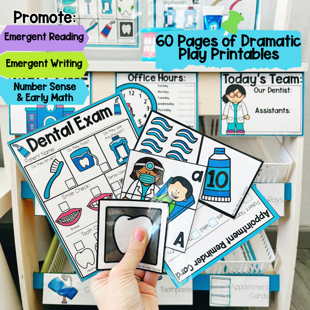 Dentist Office Dramatic Play Printables Dentist Office Dramatic Play Printables