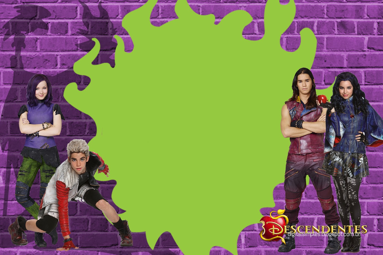 Descendants Free Printables Invitations Descendants Free Printables Invitations