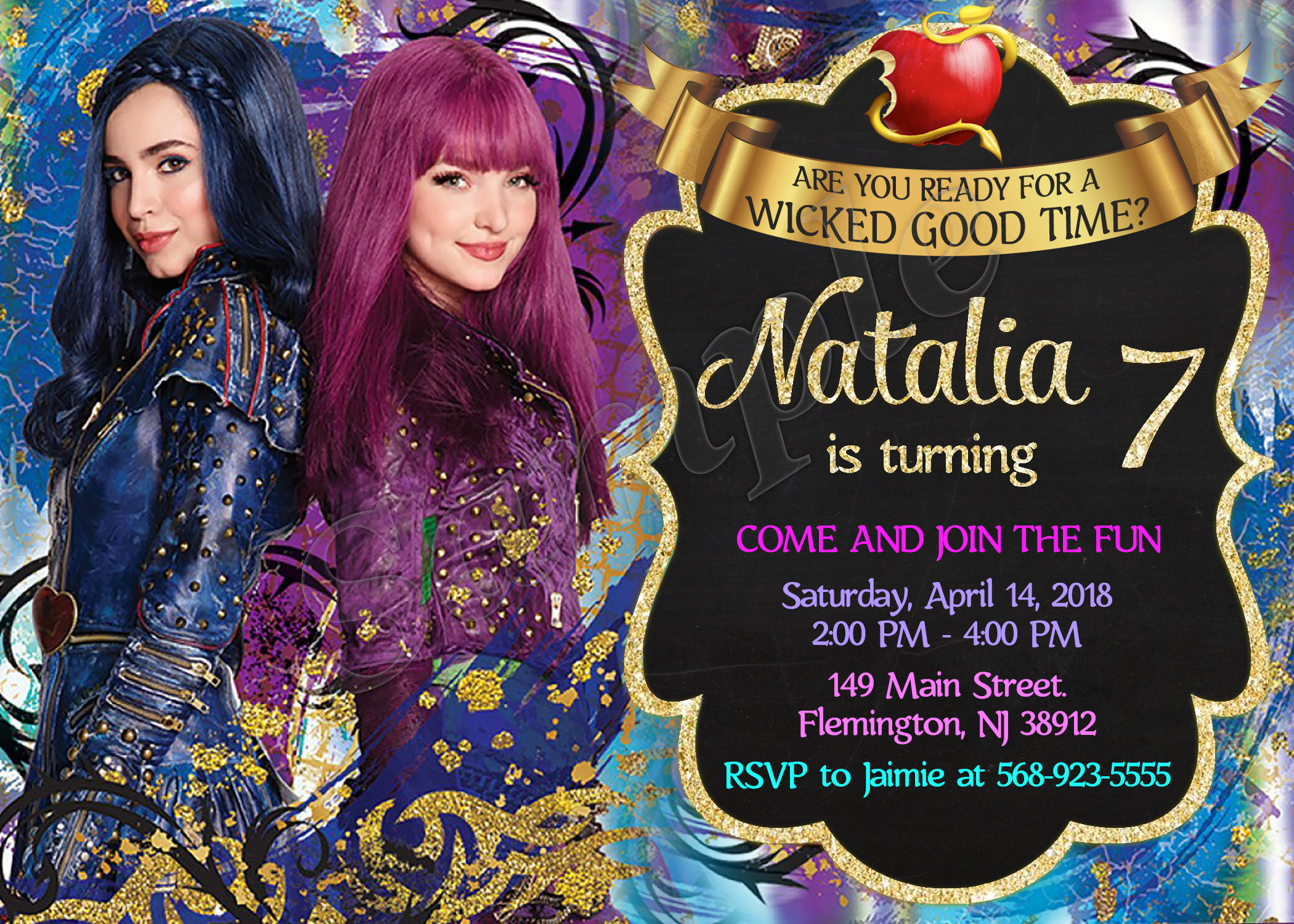 Descendants Invitation Descendants Descendants Invitation Descendants