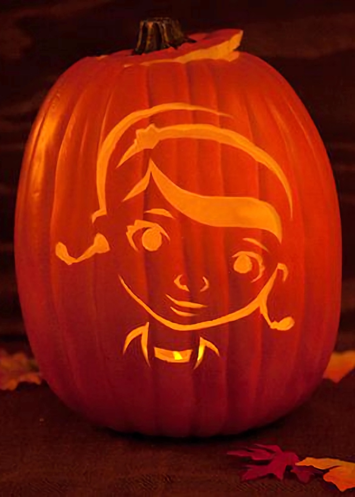 free printable coraline pumpkin stencil