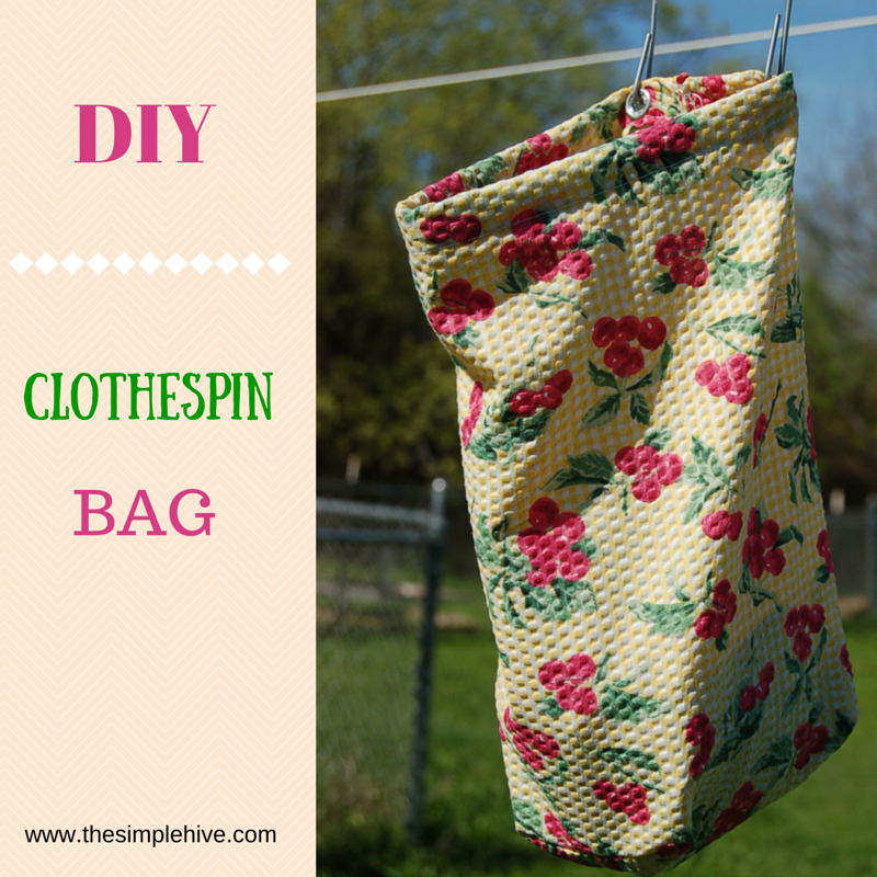 free printable clothespin bag pattern