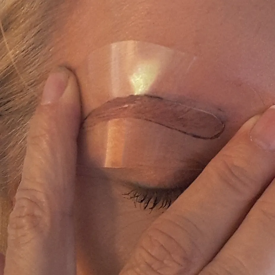 DIY Eyebrow Stencils With Printable Template