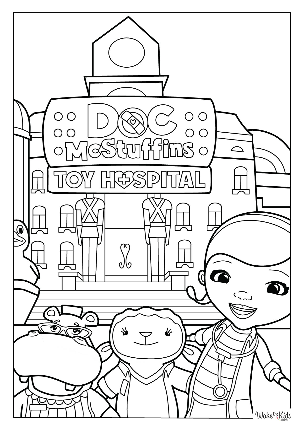Doc Mcstuffins Coloring Pages
