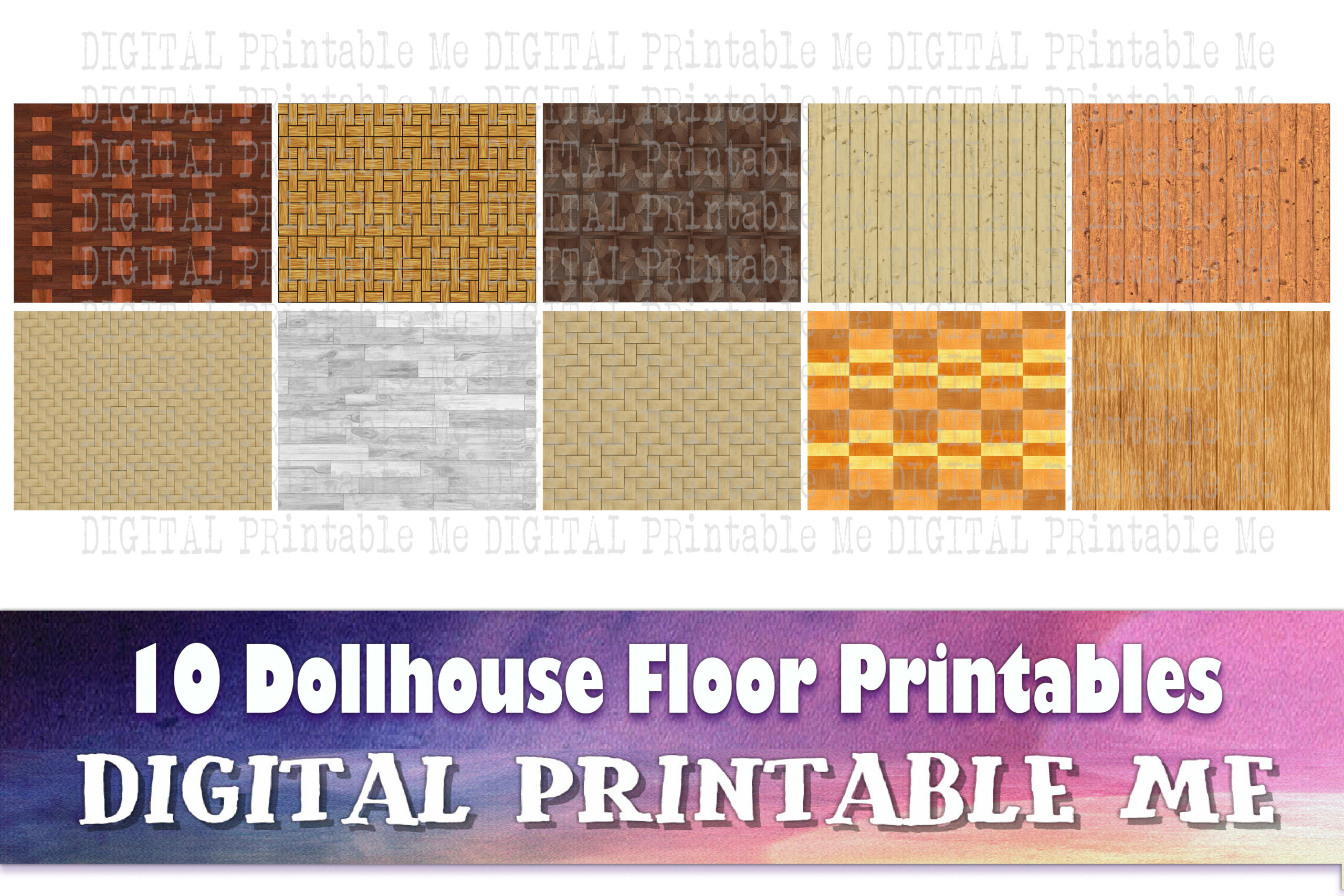 Dollhouse Floor Printables Diy Miniature 3 Dollhouse Floor Printables Diy Miniature 3