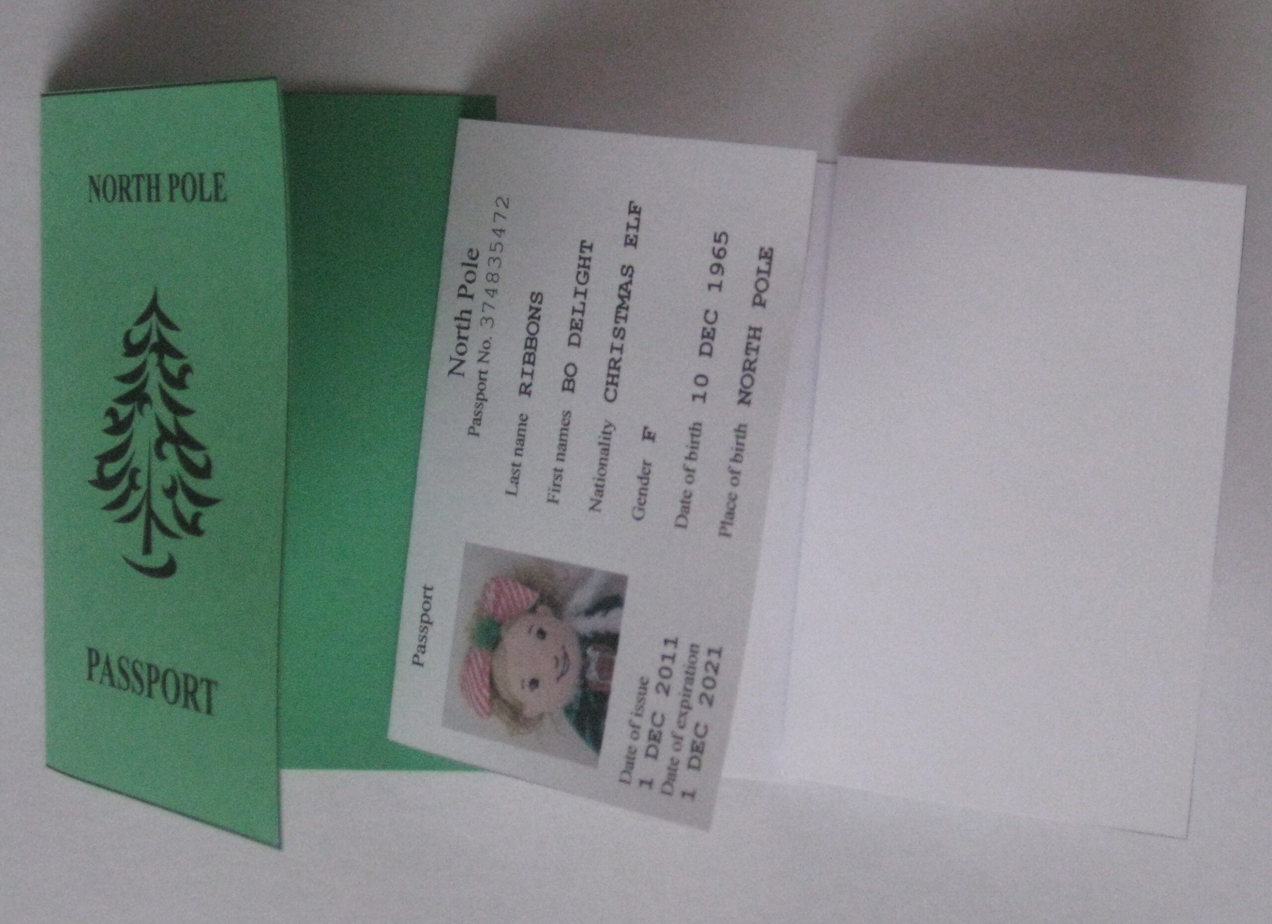 free printable elf passport free printable elf passport