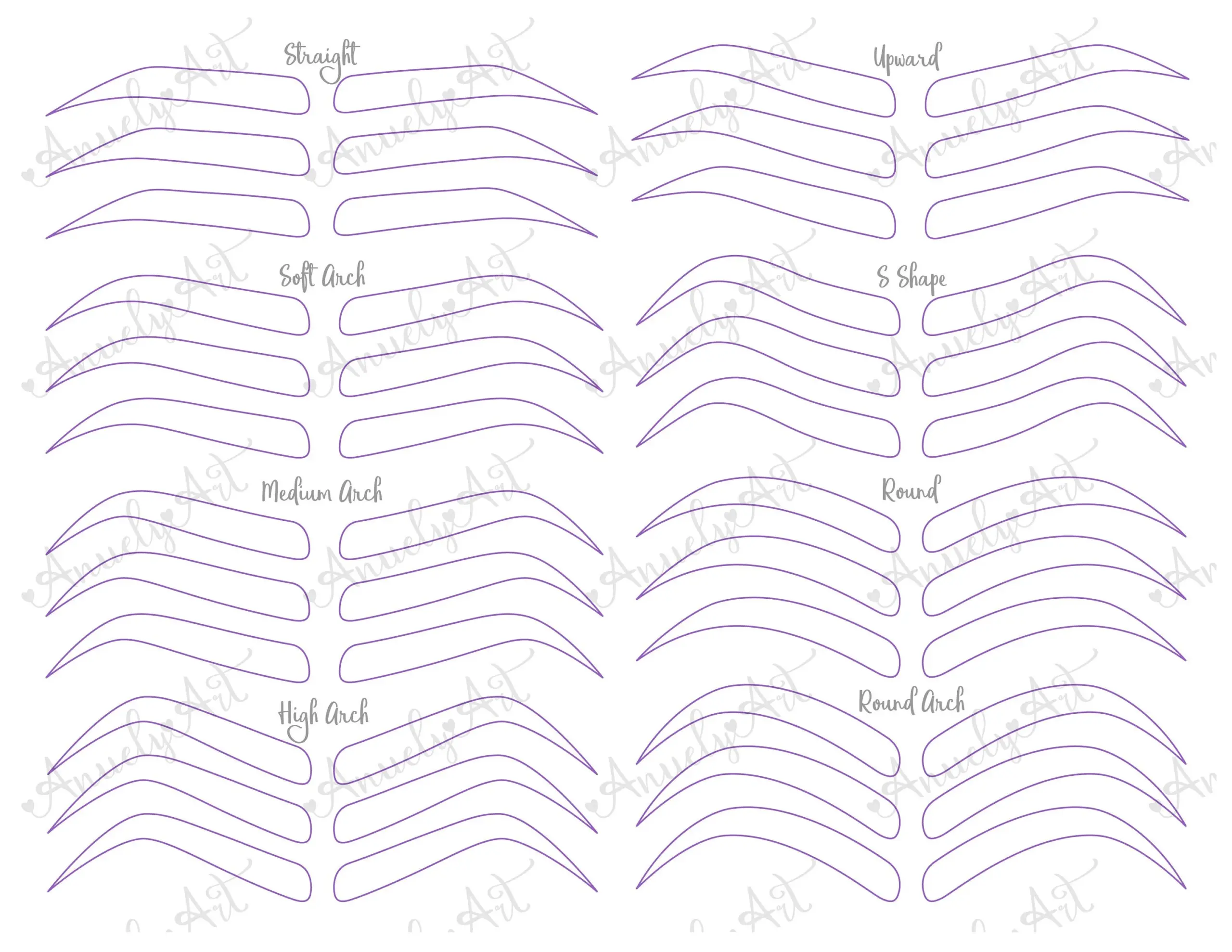Eyebrows Png Eps Beauty Eyebrow Clipart