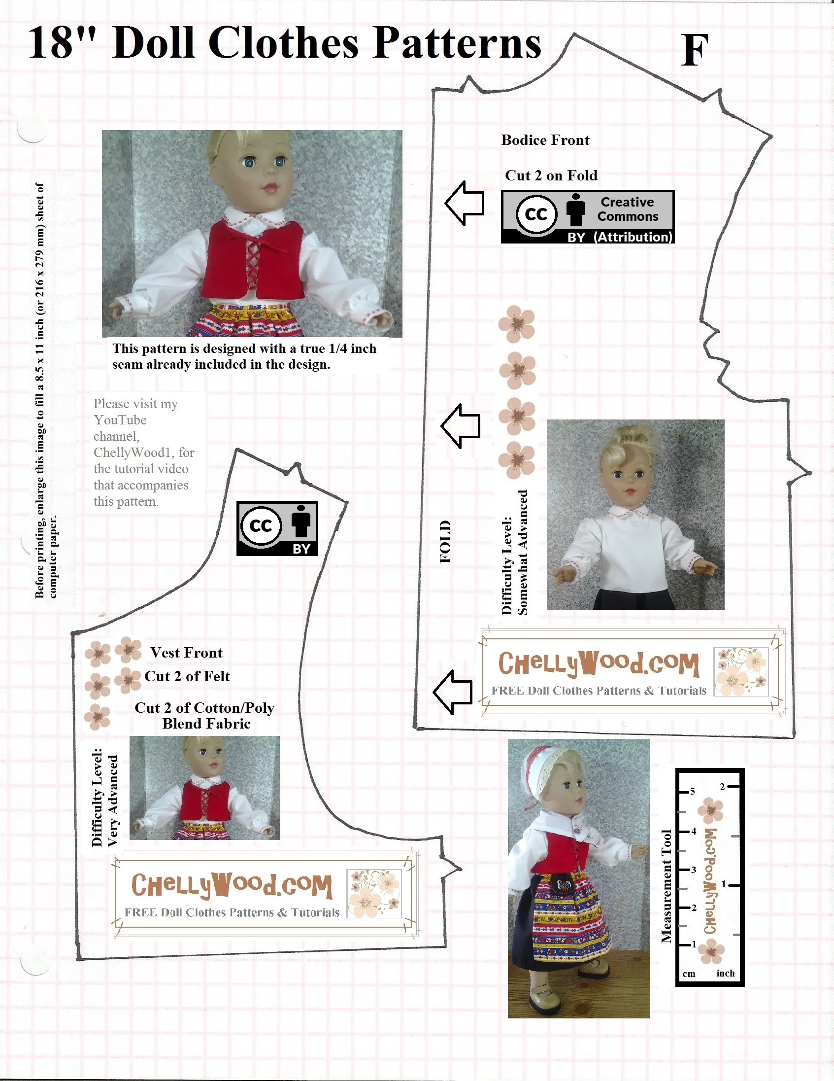 Felt Lined Lace Up Swedish Traditional Folk Vest For 18 Inch Dolls Freepdf Patterns Felt Lined Lace Up Swedish Traditional Folk Vest For 18 Inch Dolls Freepdf Patterns