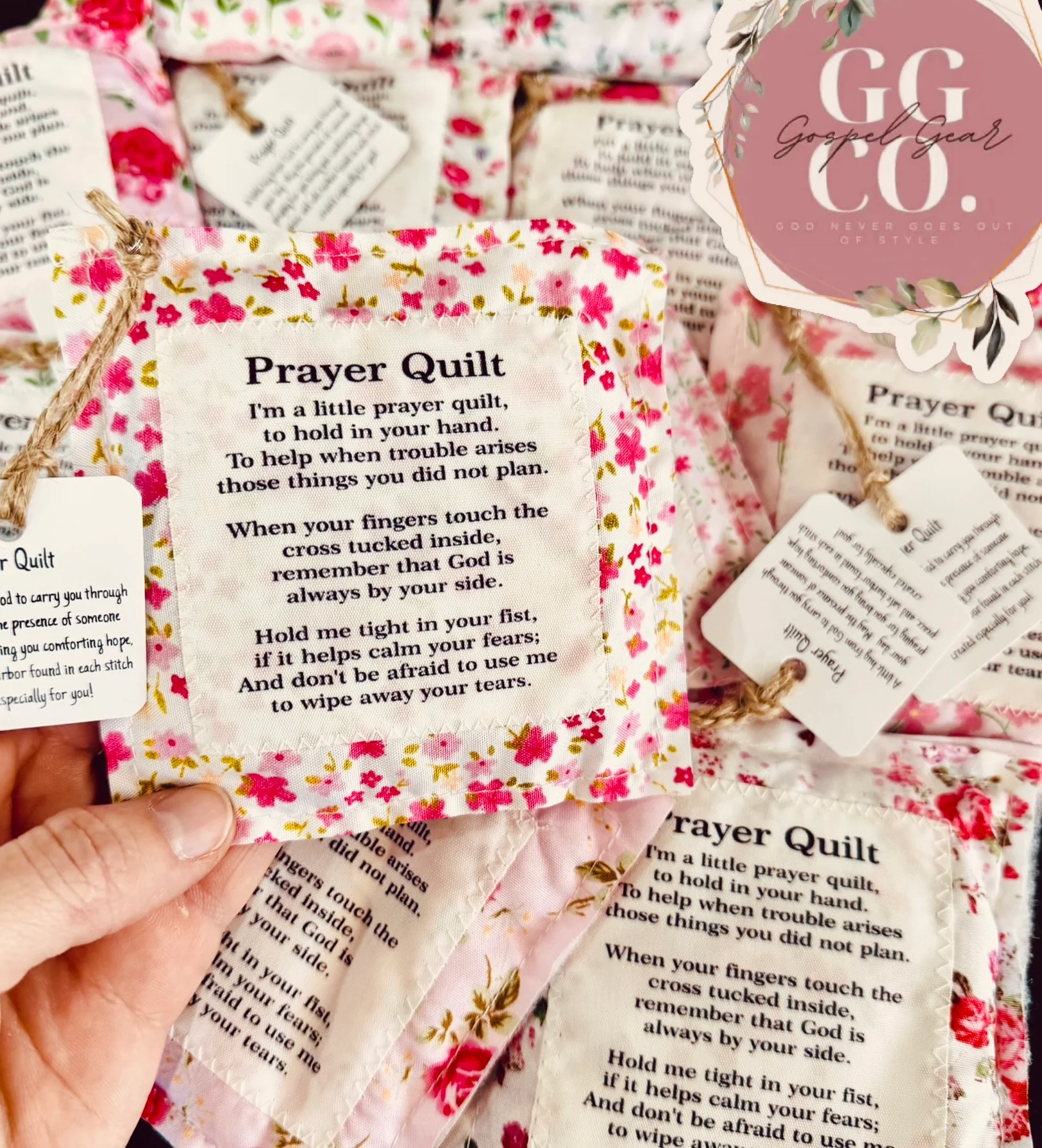 free pocket prayer quilt poem printable