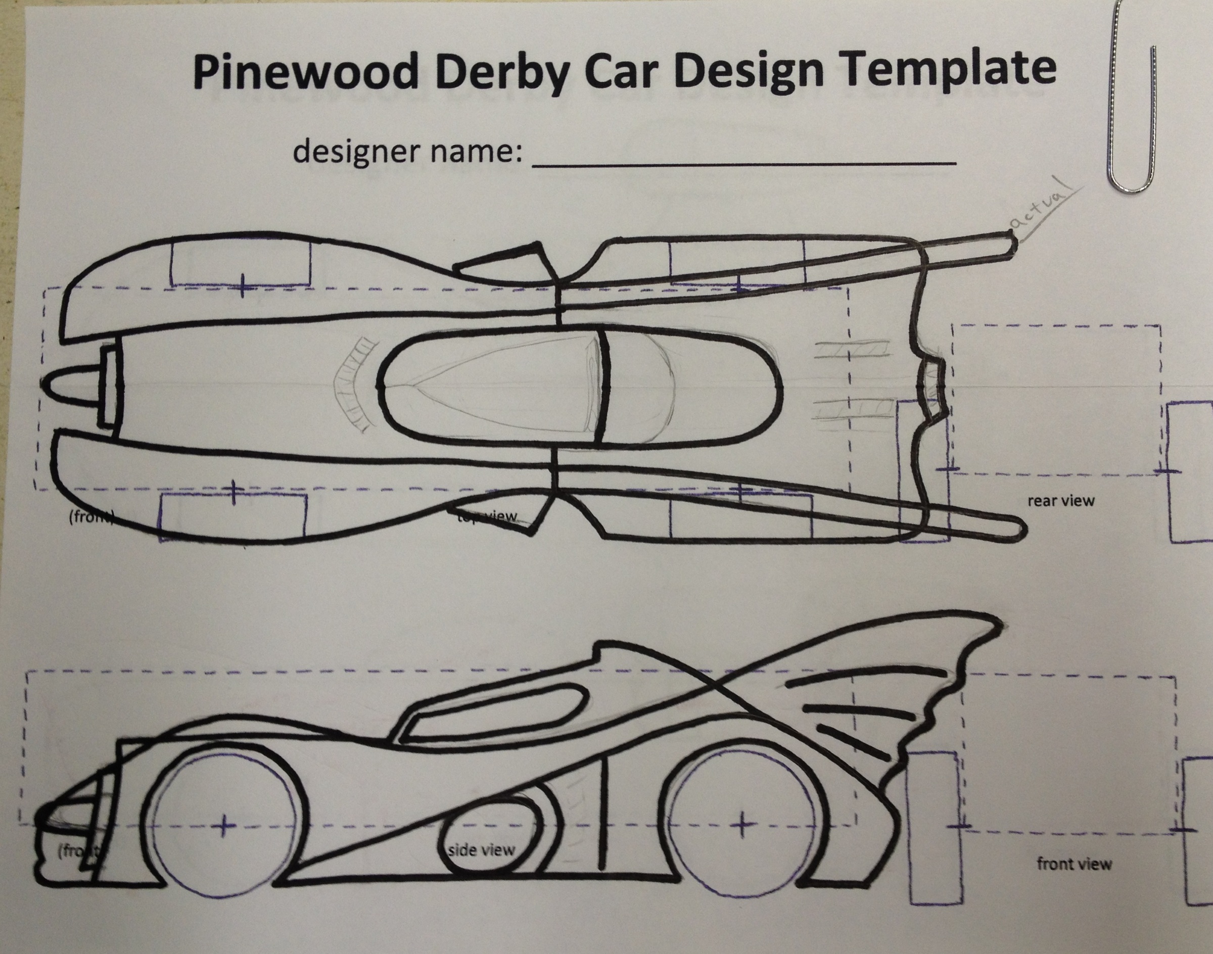 Free Pinewood Derby Designs Free Pinewood Derby Designs