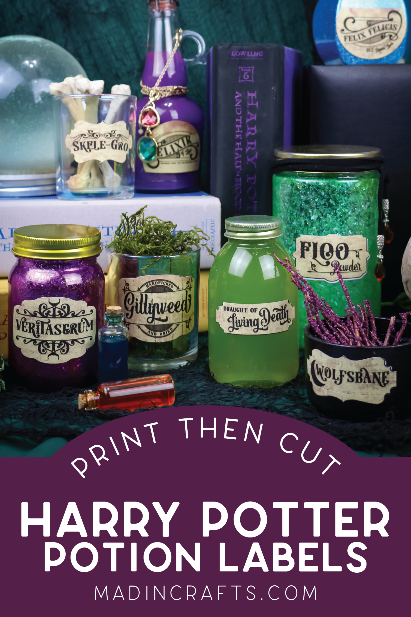 Free Print Then Cut Harry Potter Potion Labels Free Print Then Cut Harry Potter Potion Labels
