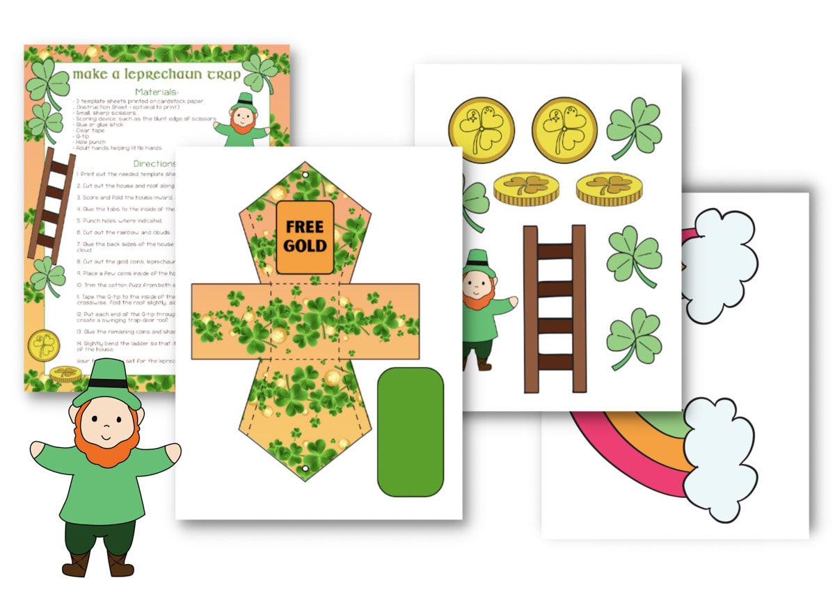Free Printable Leprechaun Trap