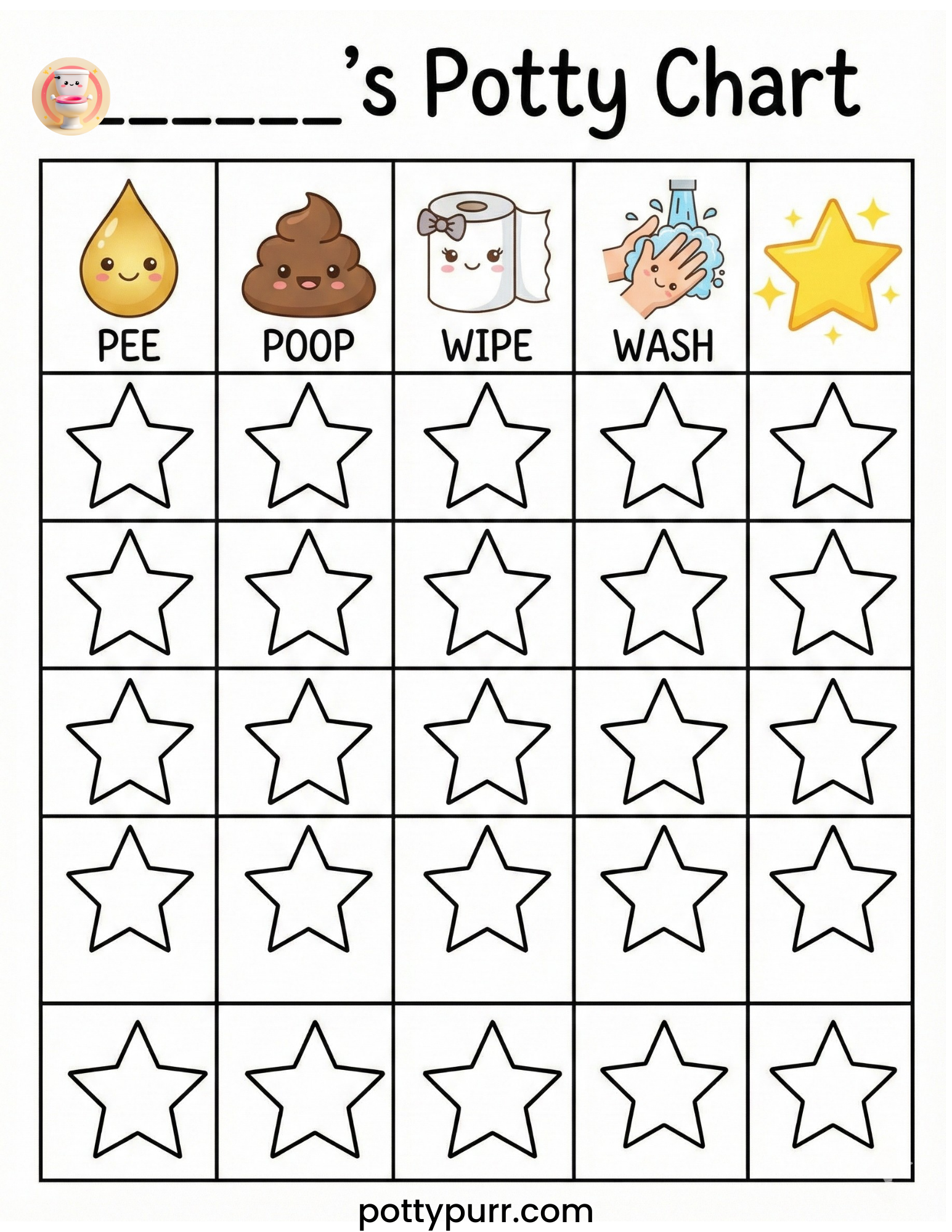 free printable mickey mouse potty training chart