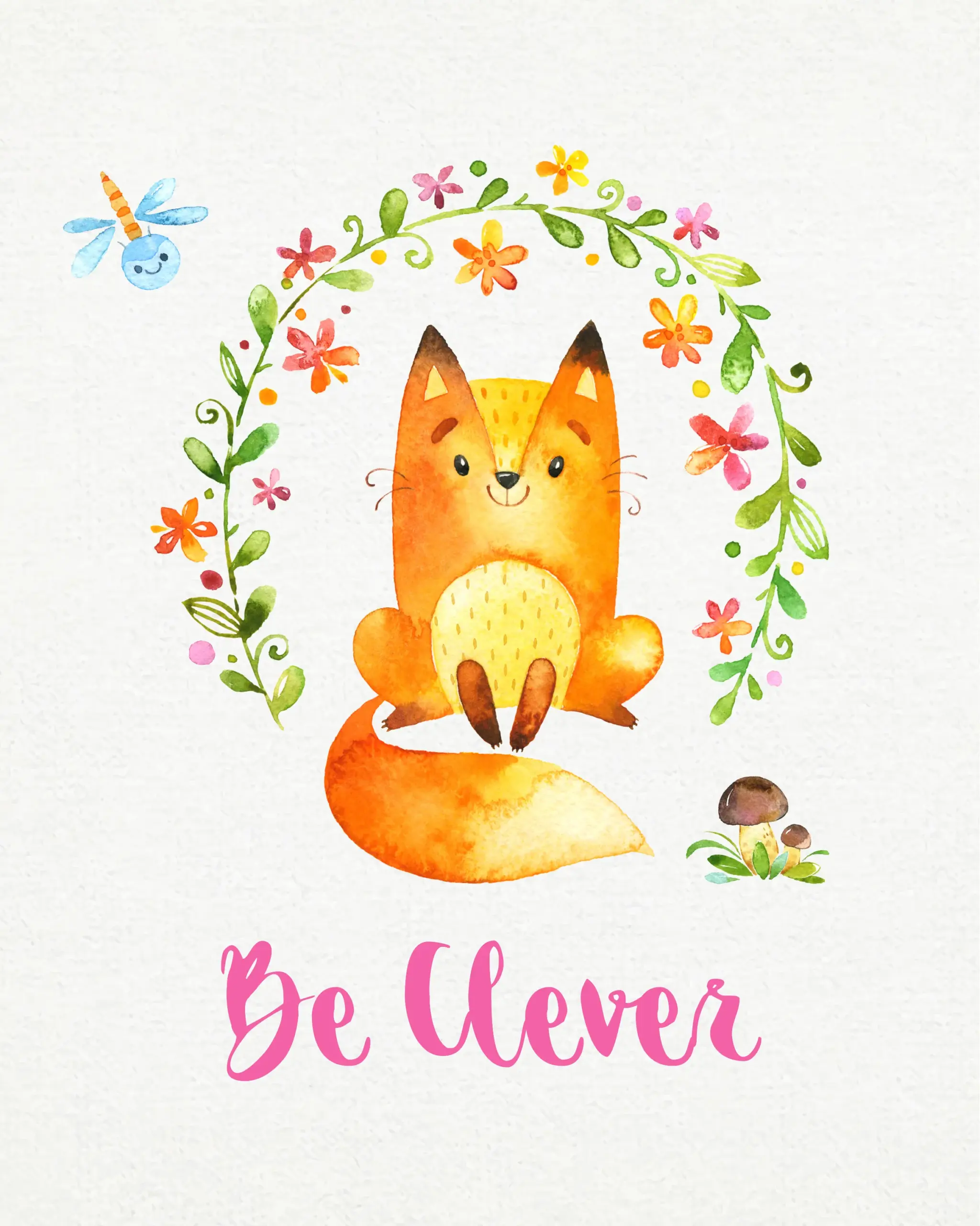 Free Printable Wonderful Woodland Nursery Collection