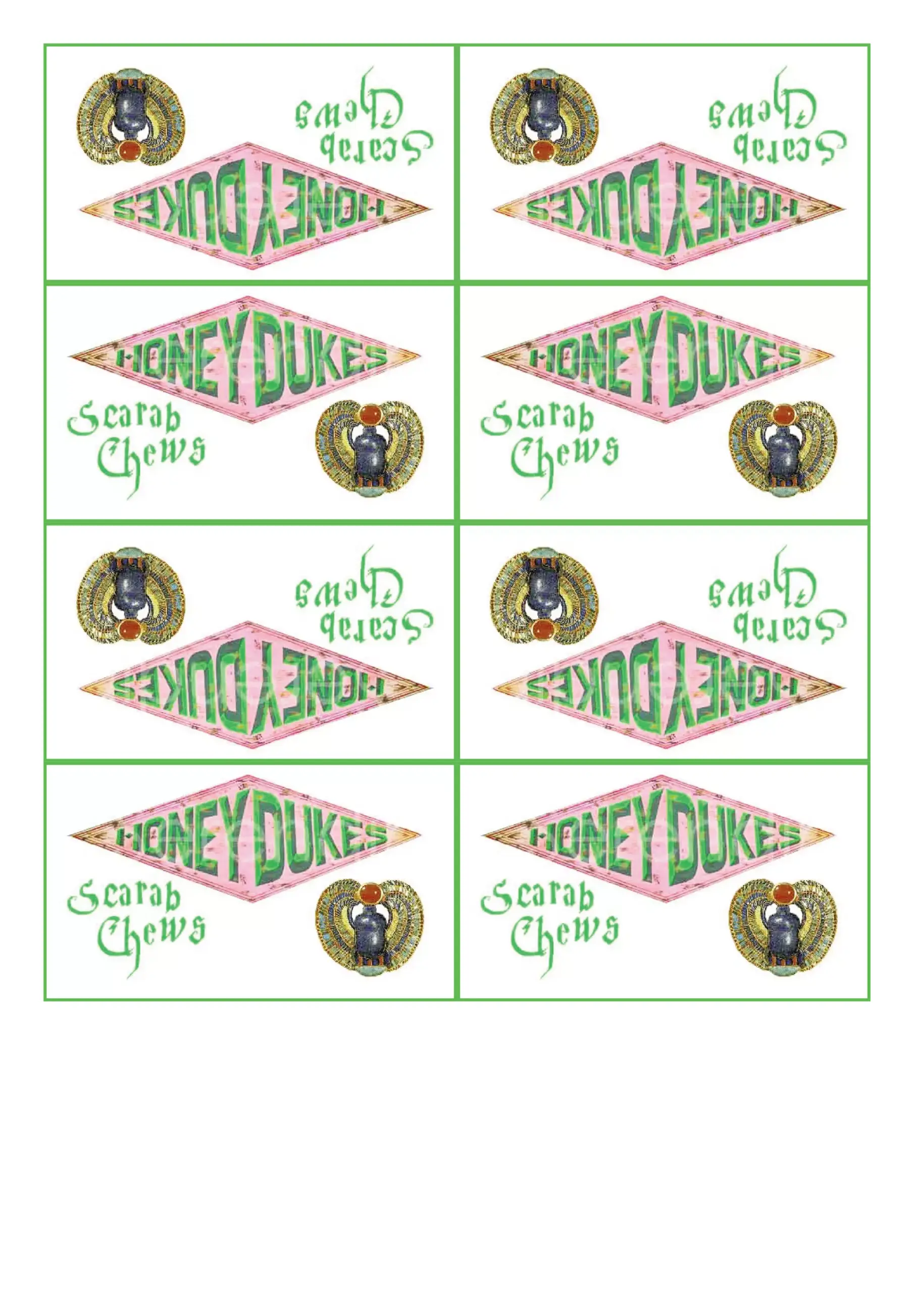 Free Printables Honeydukes Sweet Bags Free Printables Honeydukes Sweet Bags