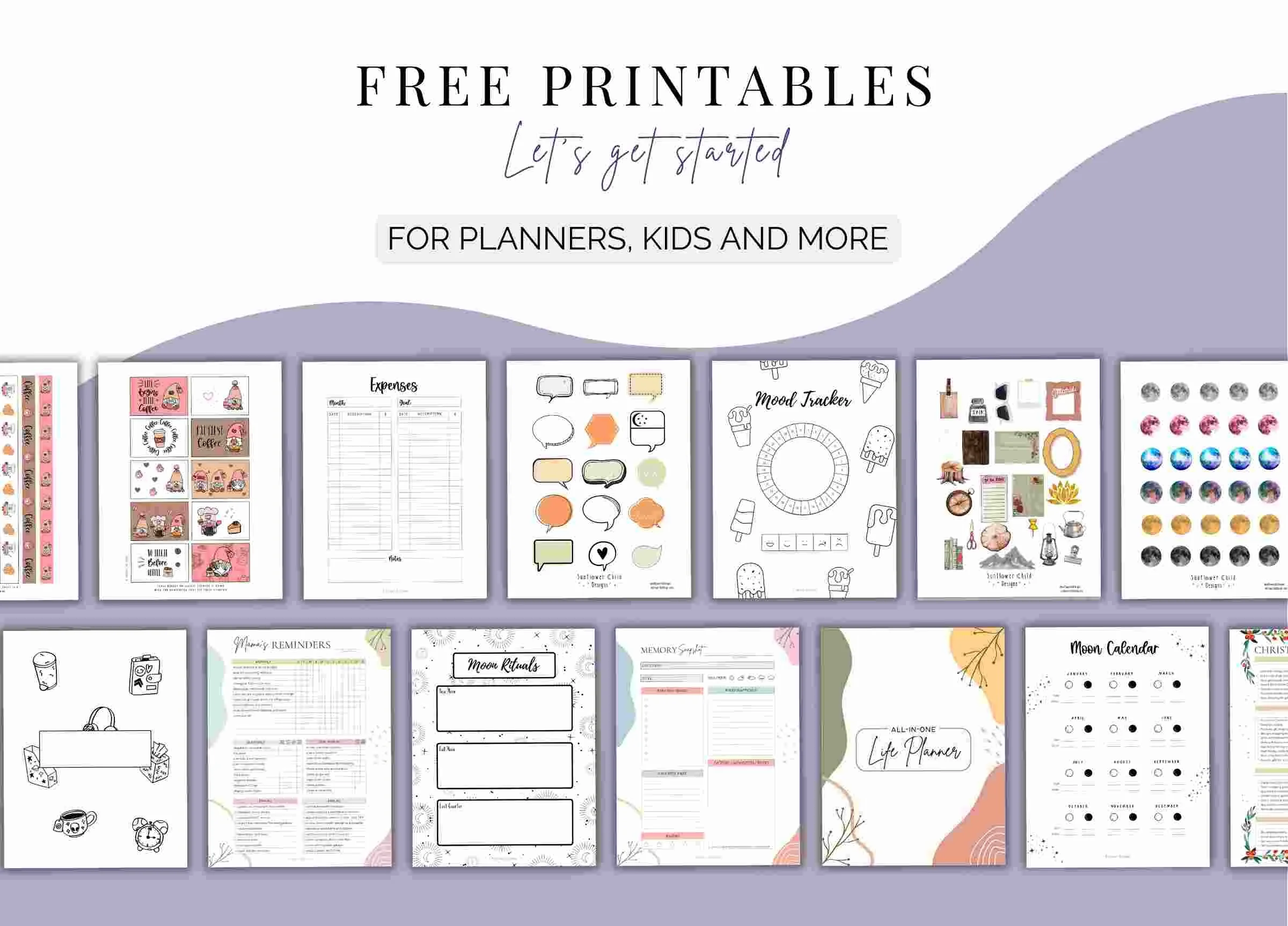 free witchy planner printables free witchy planner printables