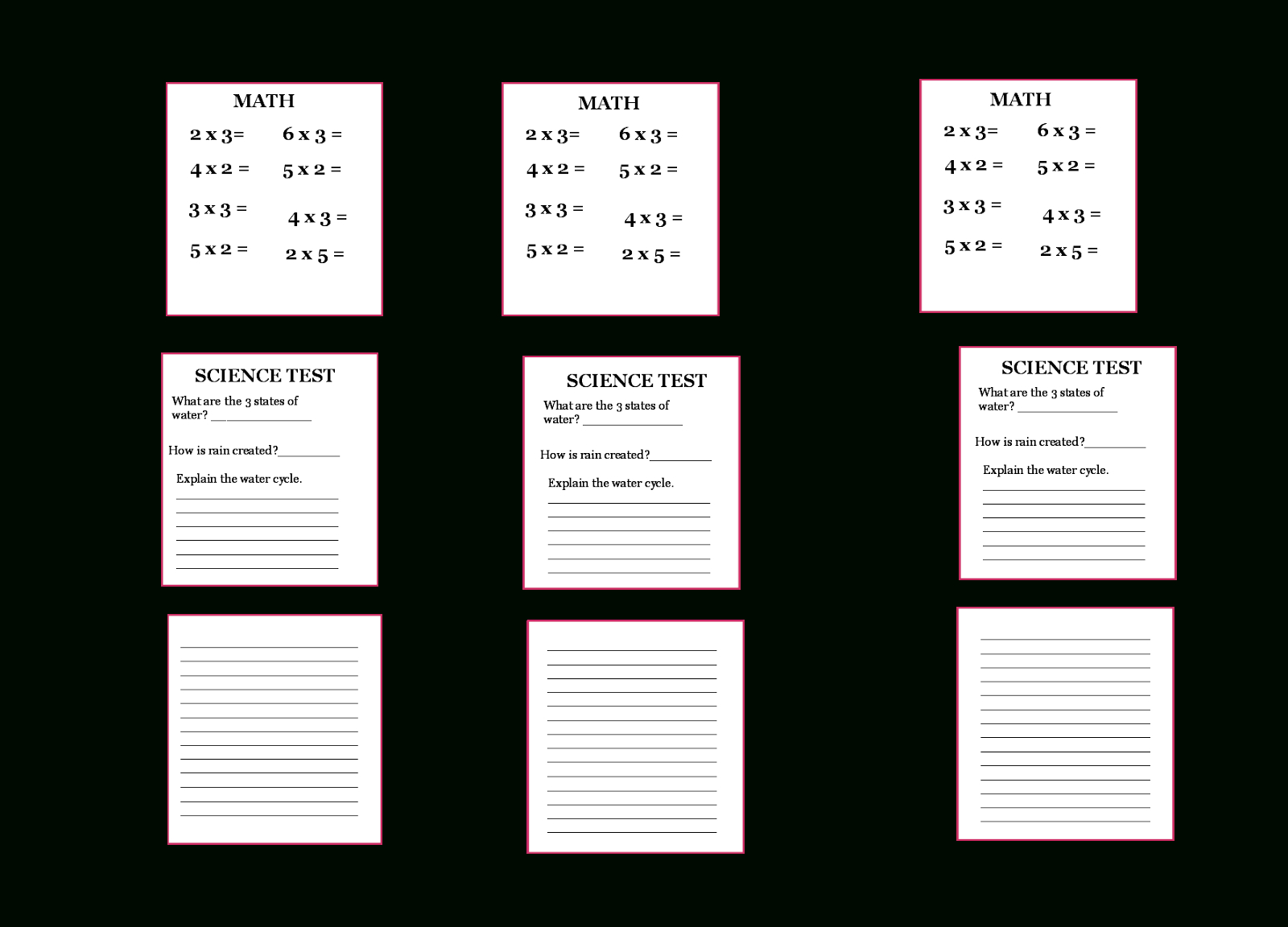 Froggy Stuff Printables
