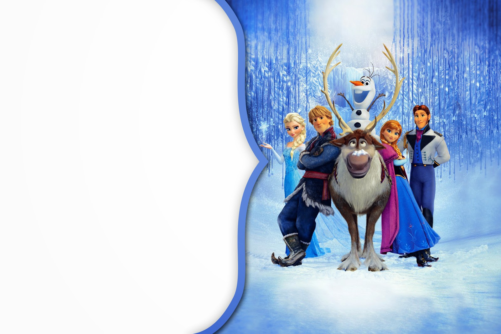 Frozen Birthday Party Invitations