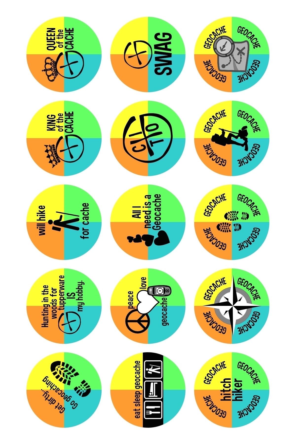 Geocaching Freebies To Print Geocaching Freebies To Print