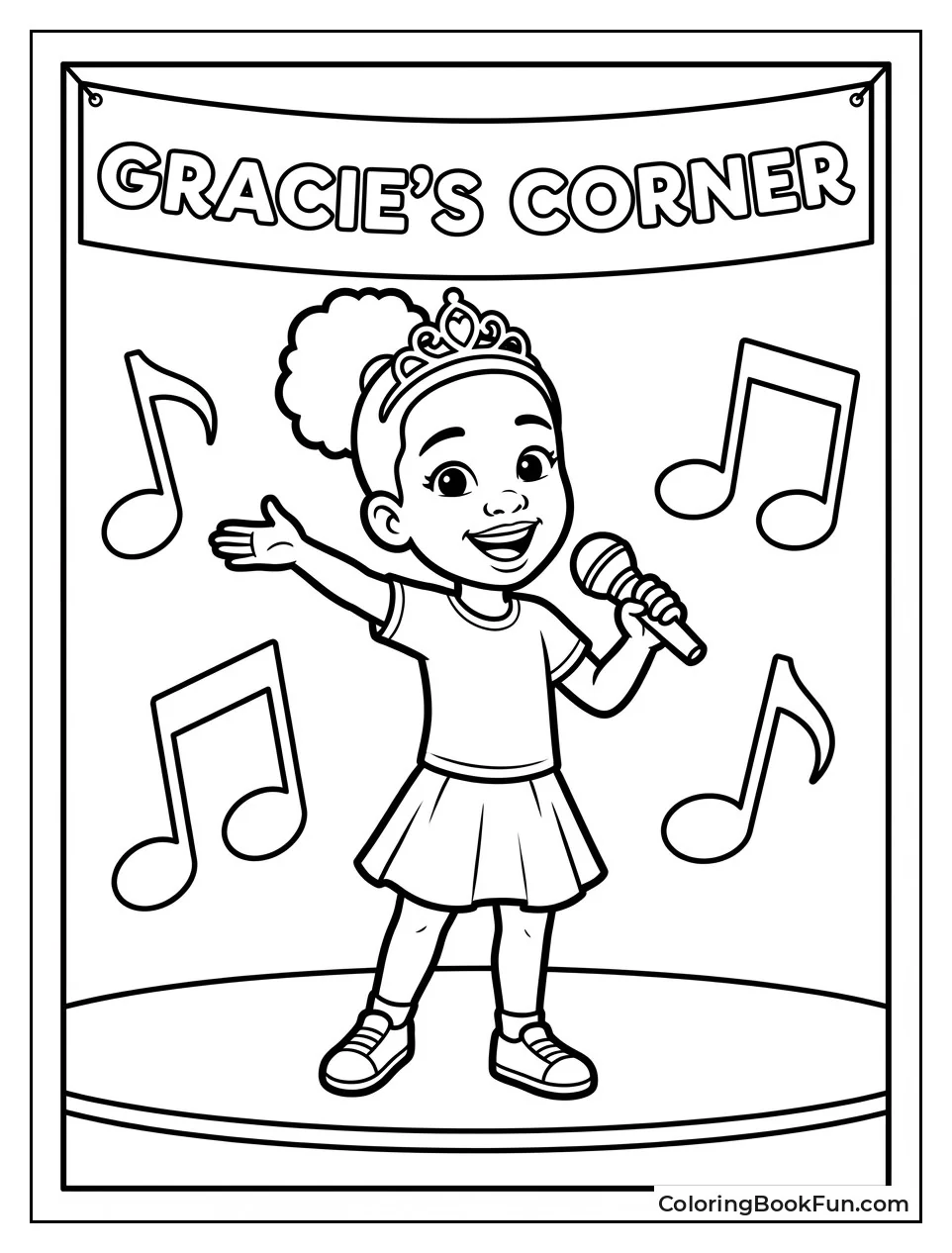 Gracies Corner Coloring Pages