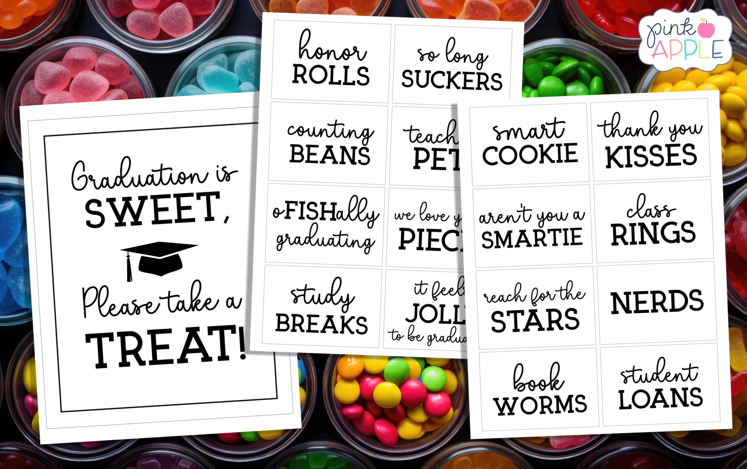 Graduation Candy Labels Printable