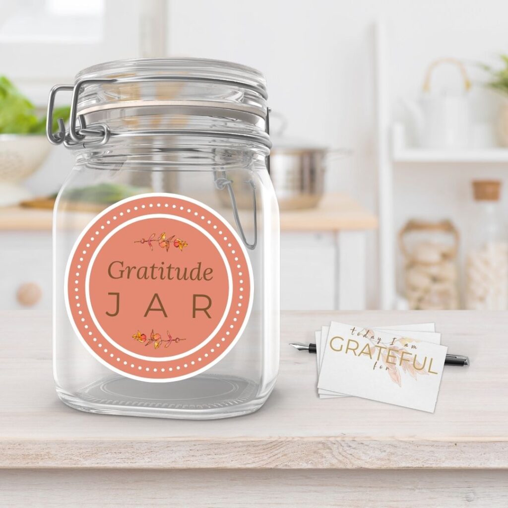 Gratitude Jar Activity Free Download