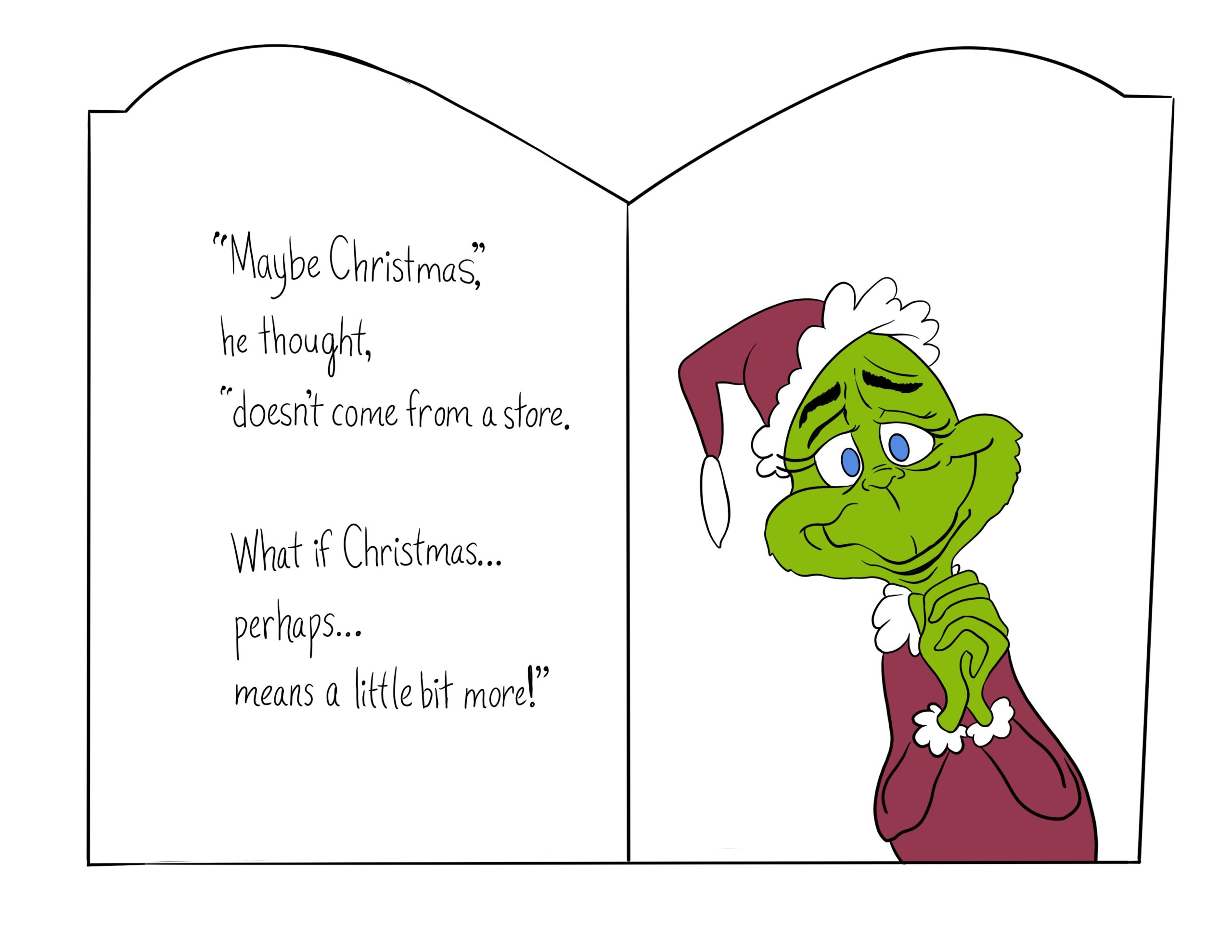 Grinch Book Lawn Display Instant Download Whoville Decorations