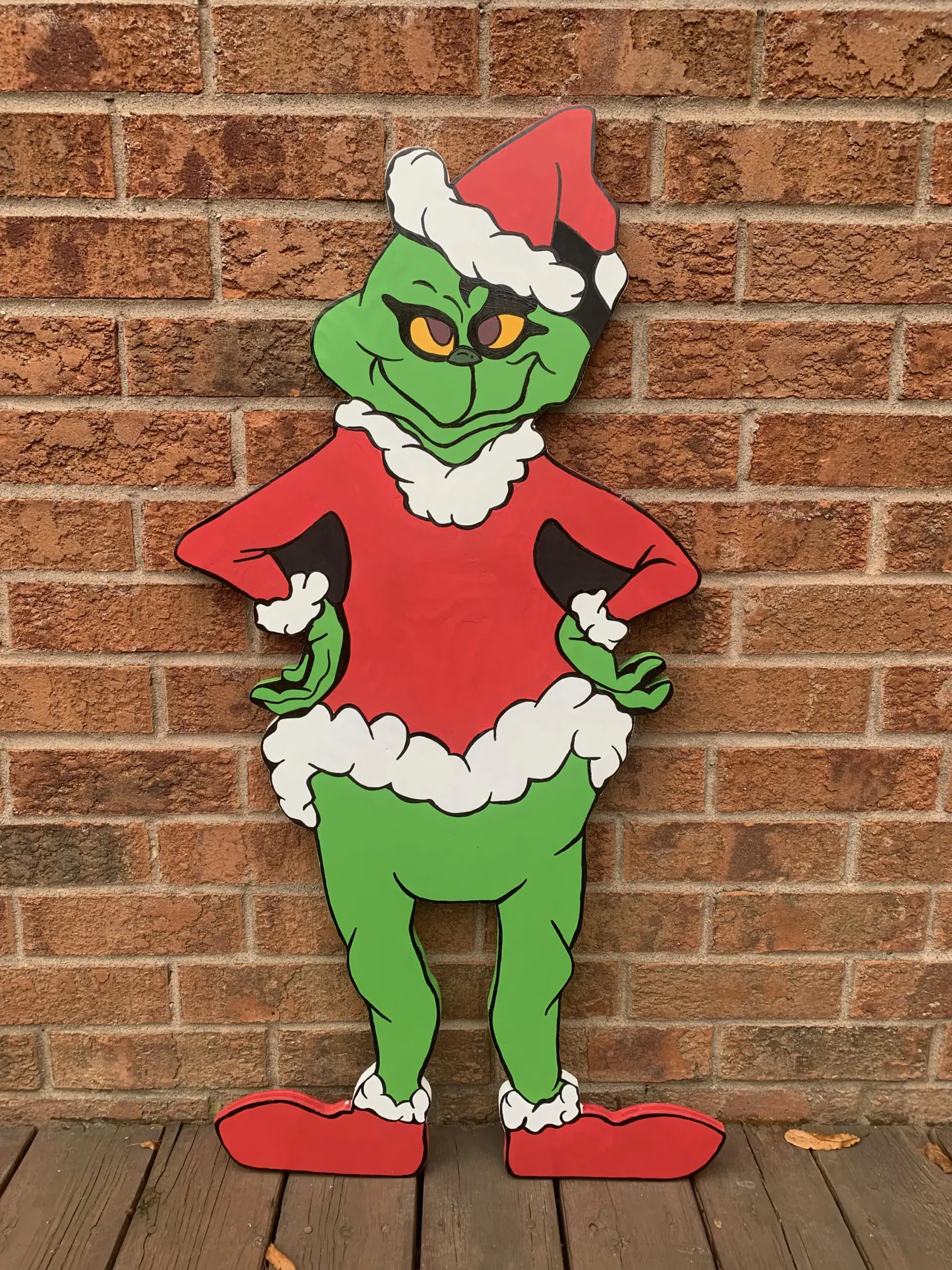 printable grinch plywood cutout pattern free