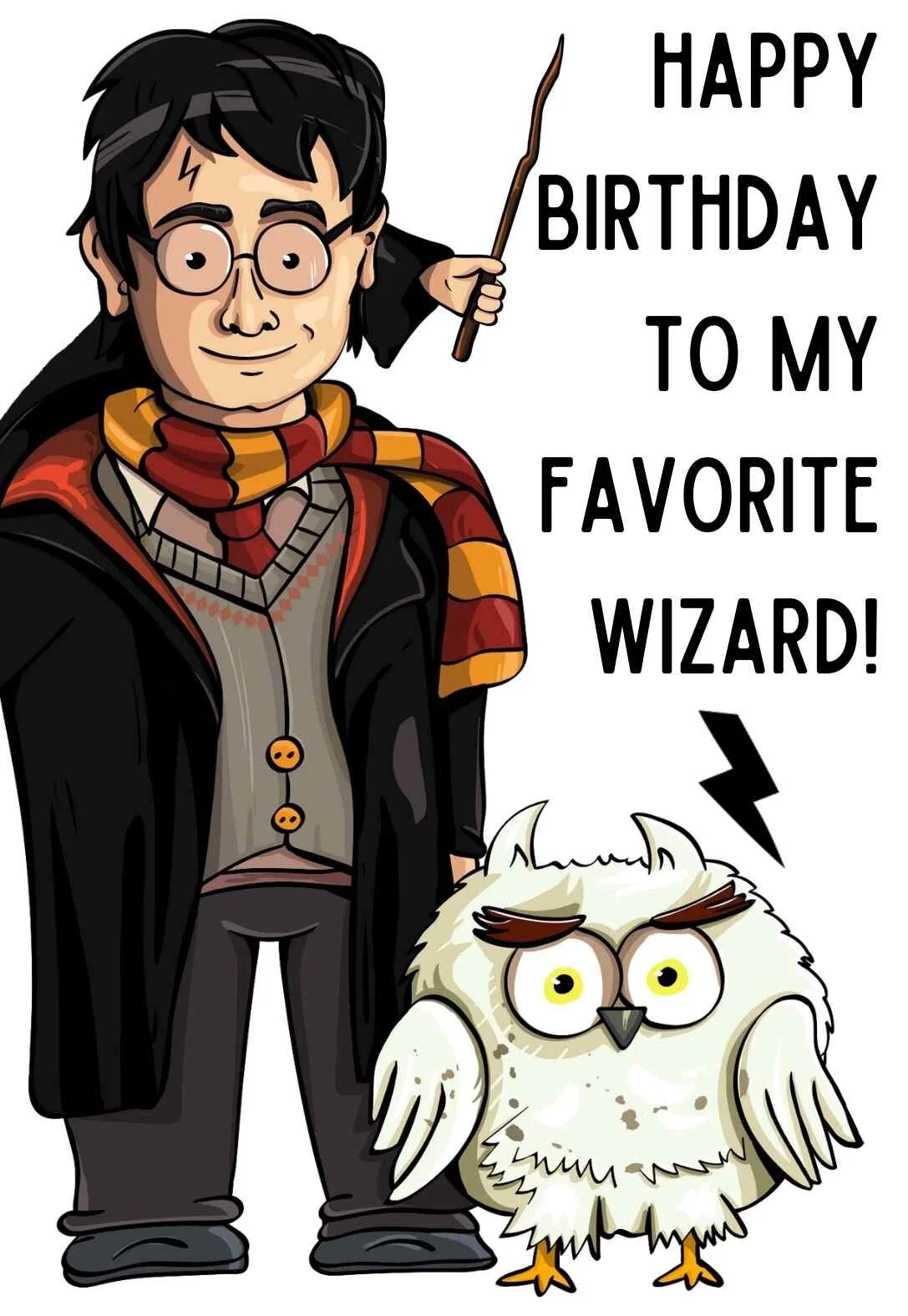 Harry Potter Birthday Cards Harry Potter Birthday Cards