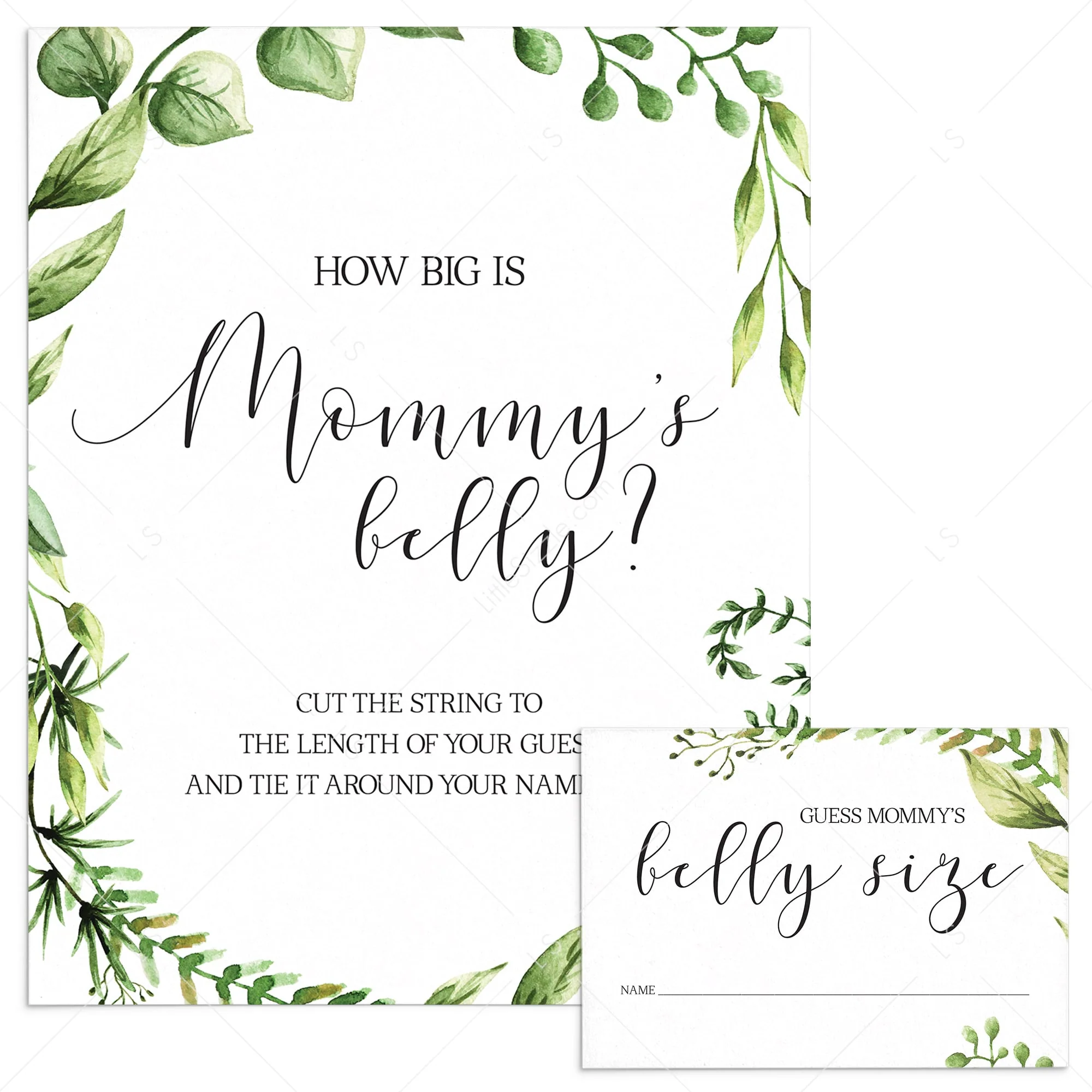 measure mommys belly free printable