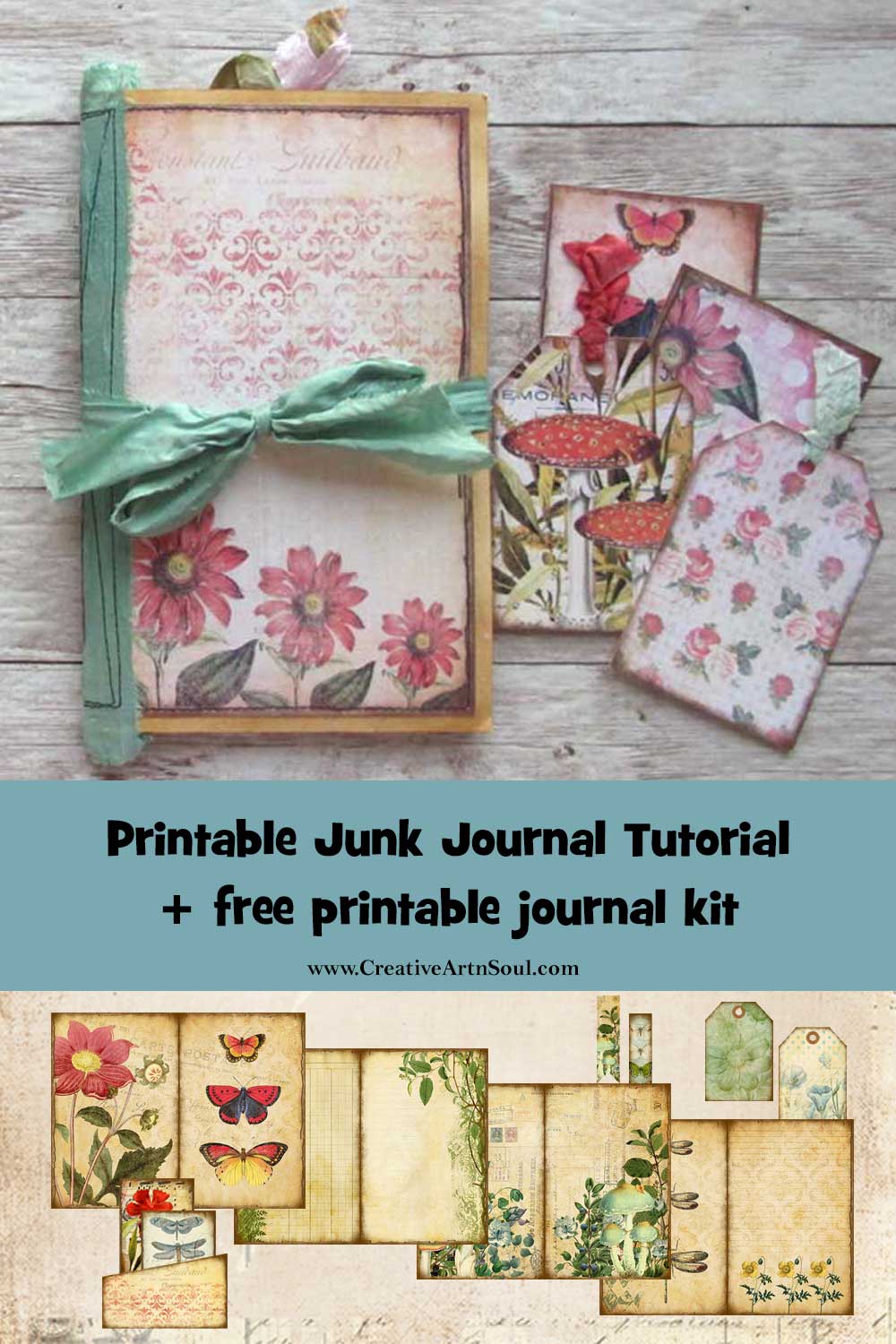 How To Make A Printable Junk Journal How To Make A Printable Junk Journal