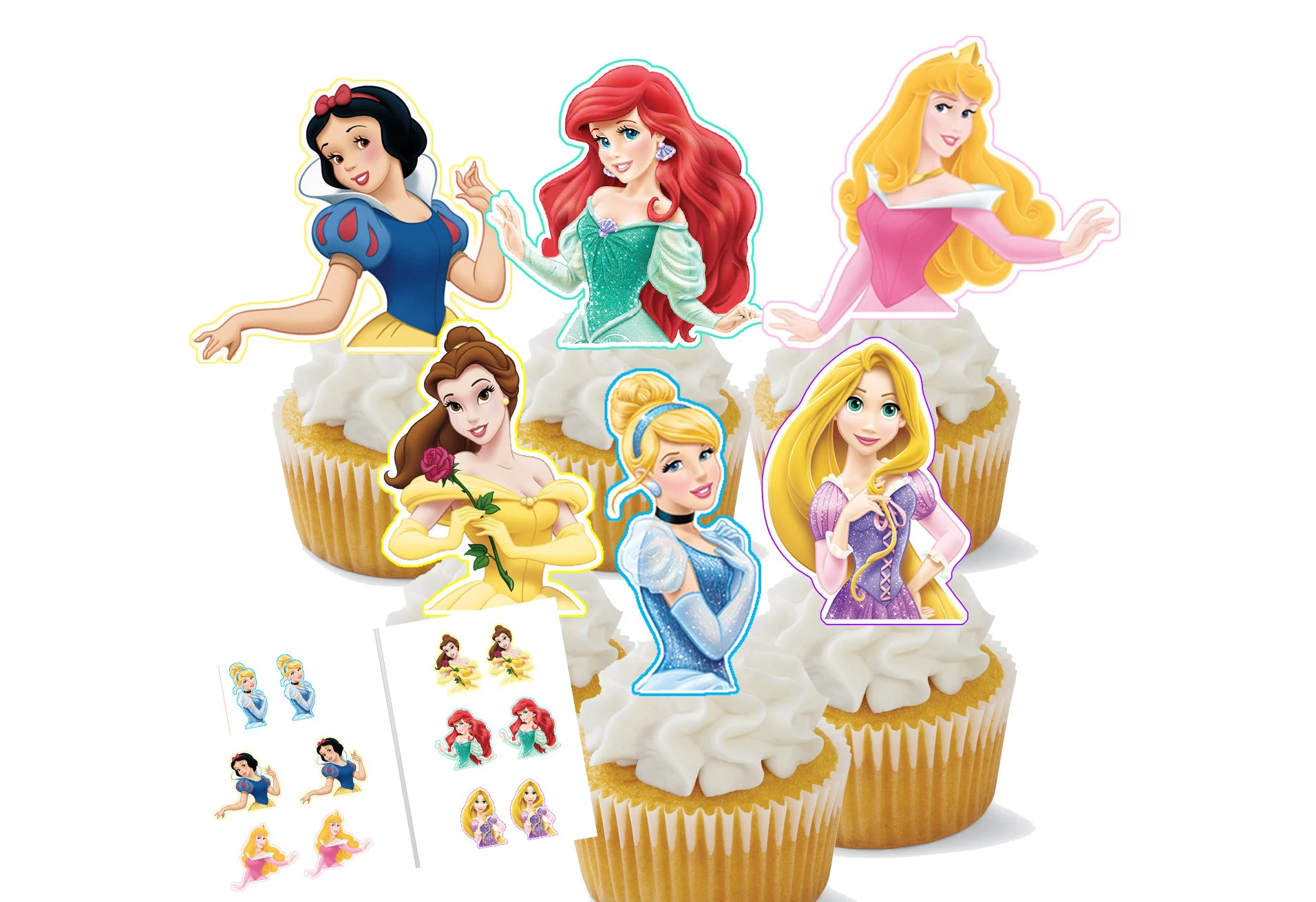 Instant Download Princess Cupcake Instant Download Princess Cupcake