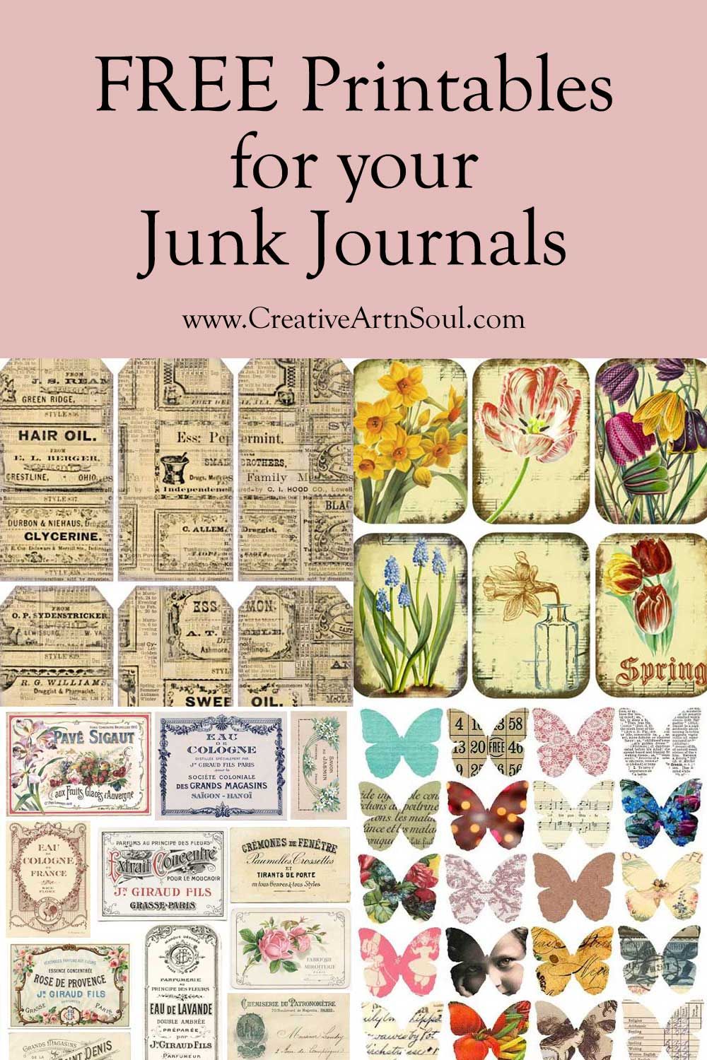 Junk Journal Printables