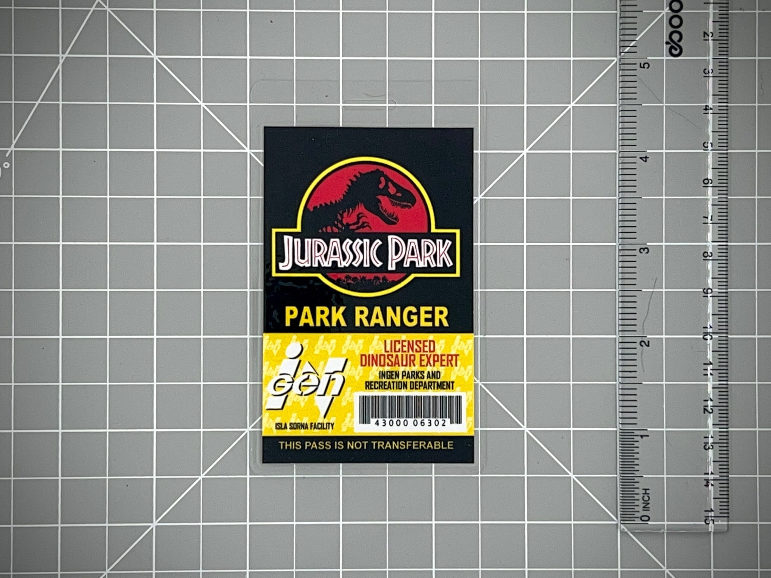 Jurassic Park Ranger Id Badge Black Pdf Jurassic Park Ranger Id Badge Black Pdf