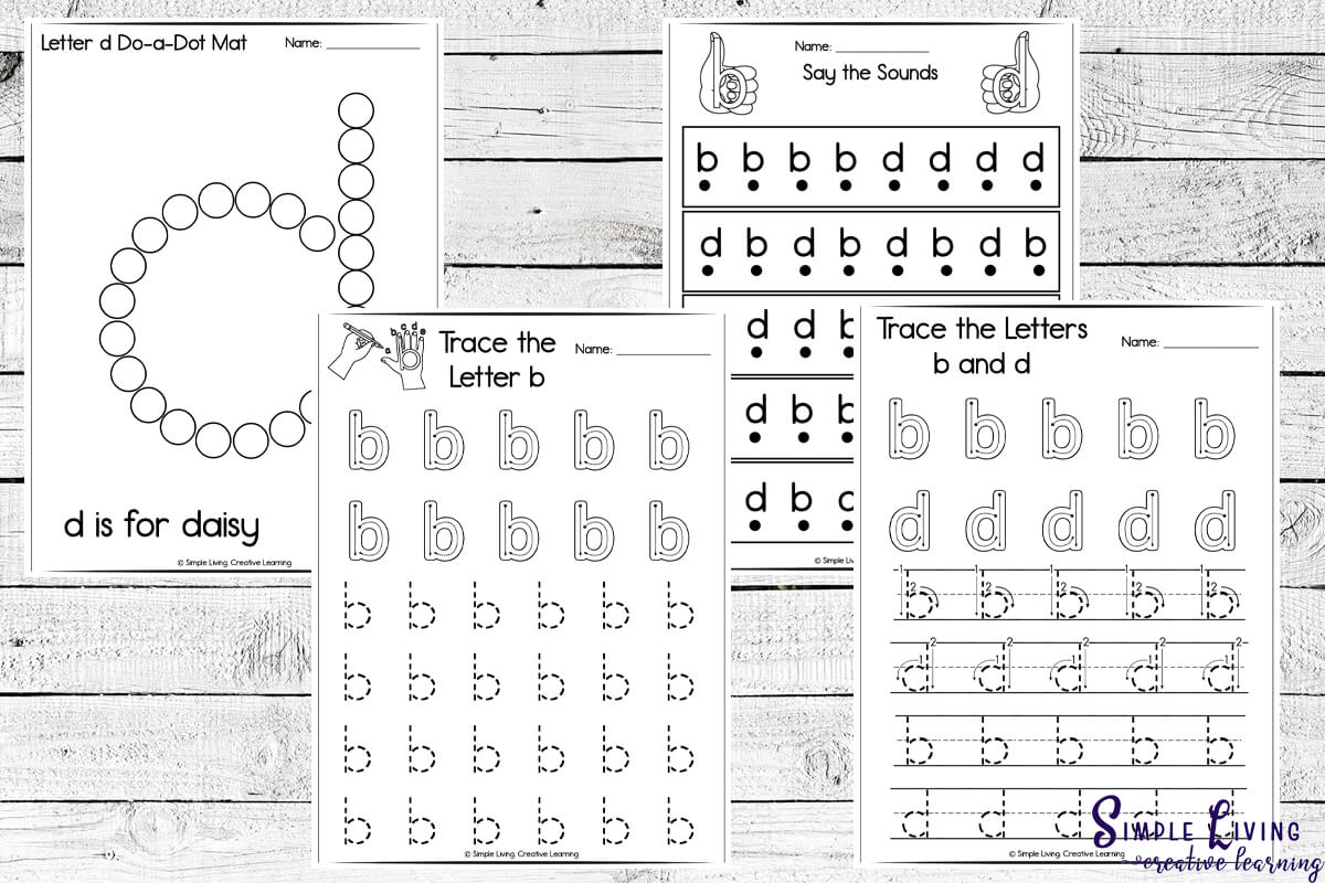 free printable b and d letter reversal worksheets free printable b and d letter reversal worksheets