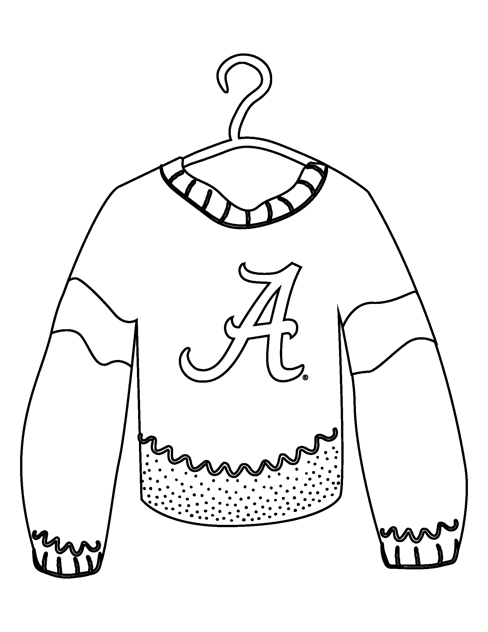 Making Spirits Bright With Ua Holiday Coloring Pages